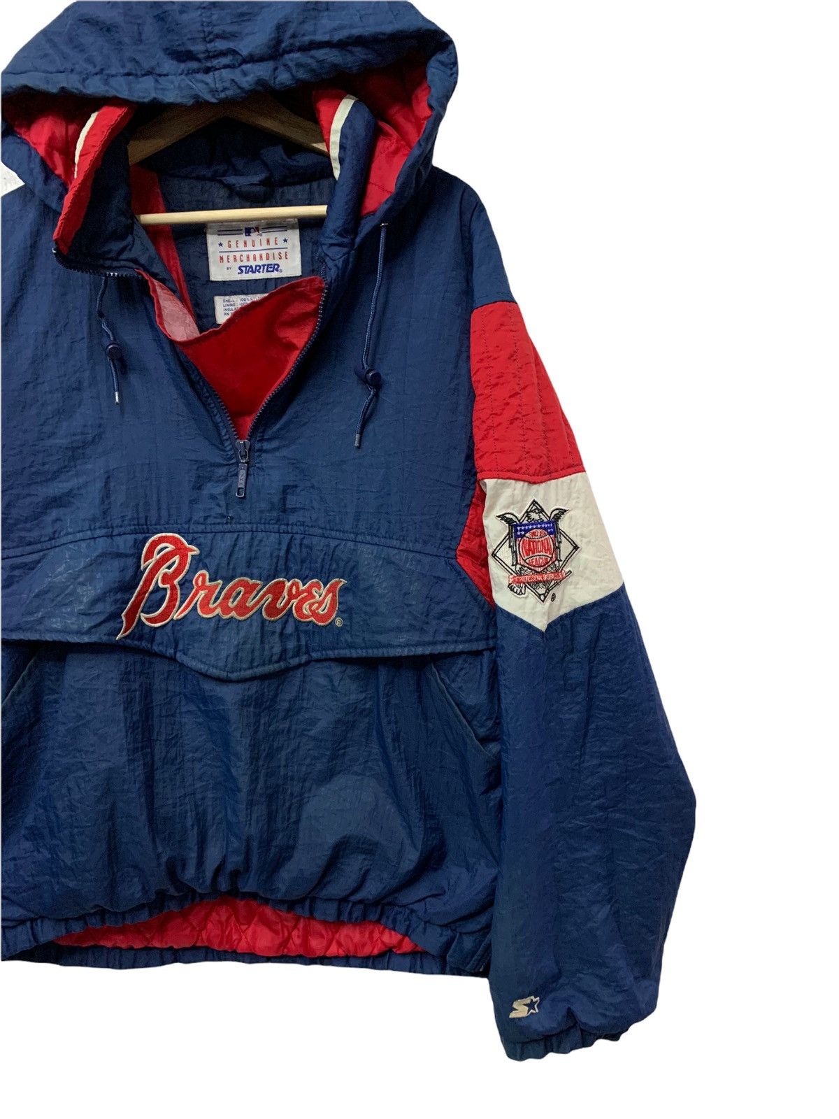 MLB × Starter 🔥 VTG STARTER BRAVERS MLB JACKETS Size US M / EU 48-50 / 2 - 2 Thumbnail