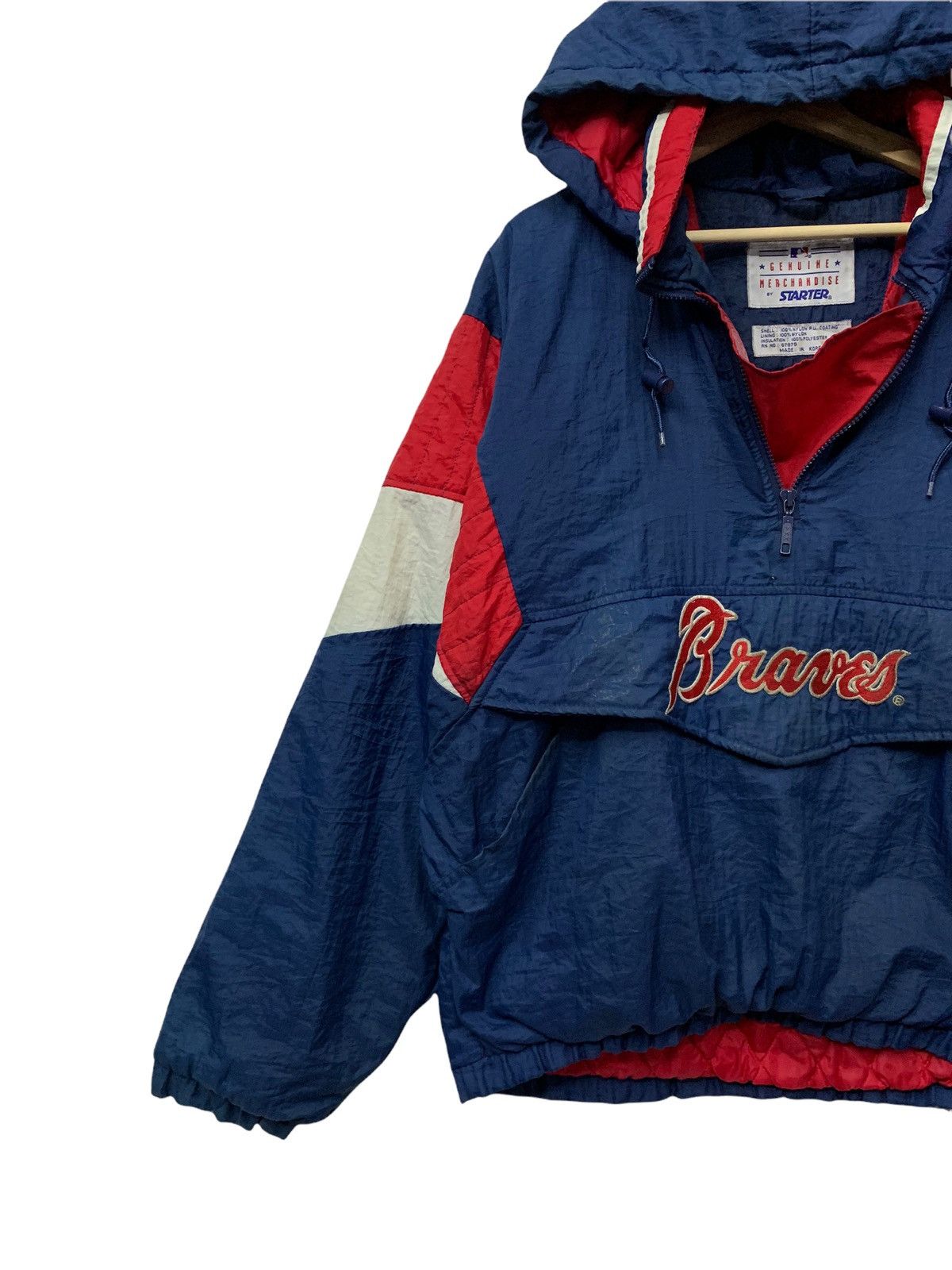 MLB × Starter 🔥 VTG STARTER BRAVERS MLB JACKETS Size US M / EU 48-50 / 2 - 3 Thumbnail