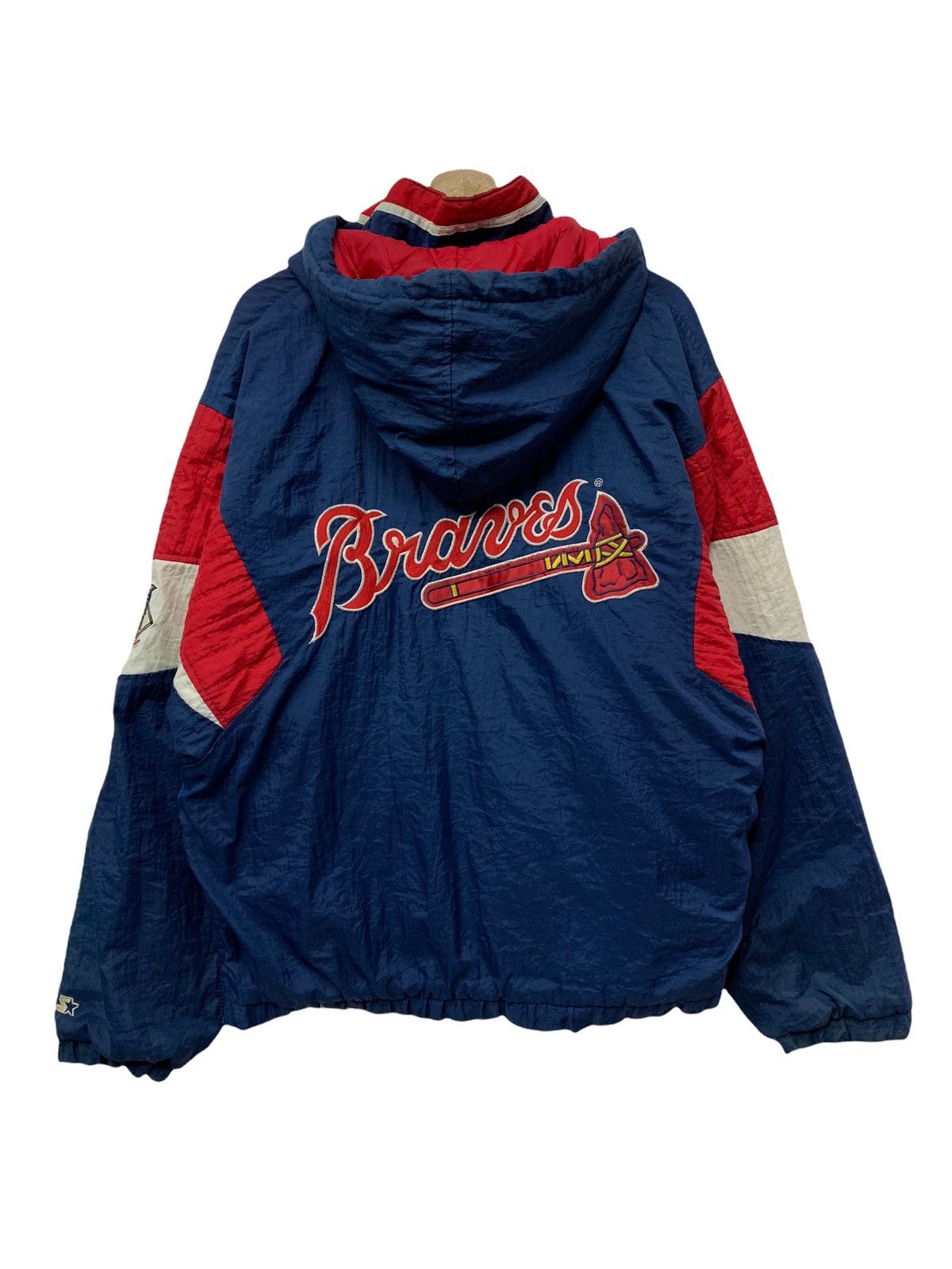 MLB × Starter 🔥 VTG STARTER BRAVERS MLB JACKETS Size US M / EU 48-50 / 2 - 4 Thumbnail