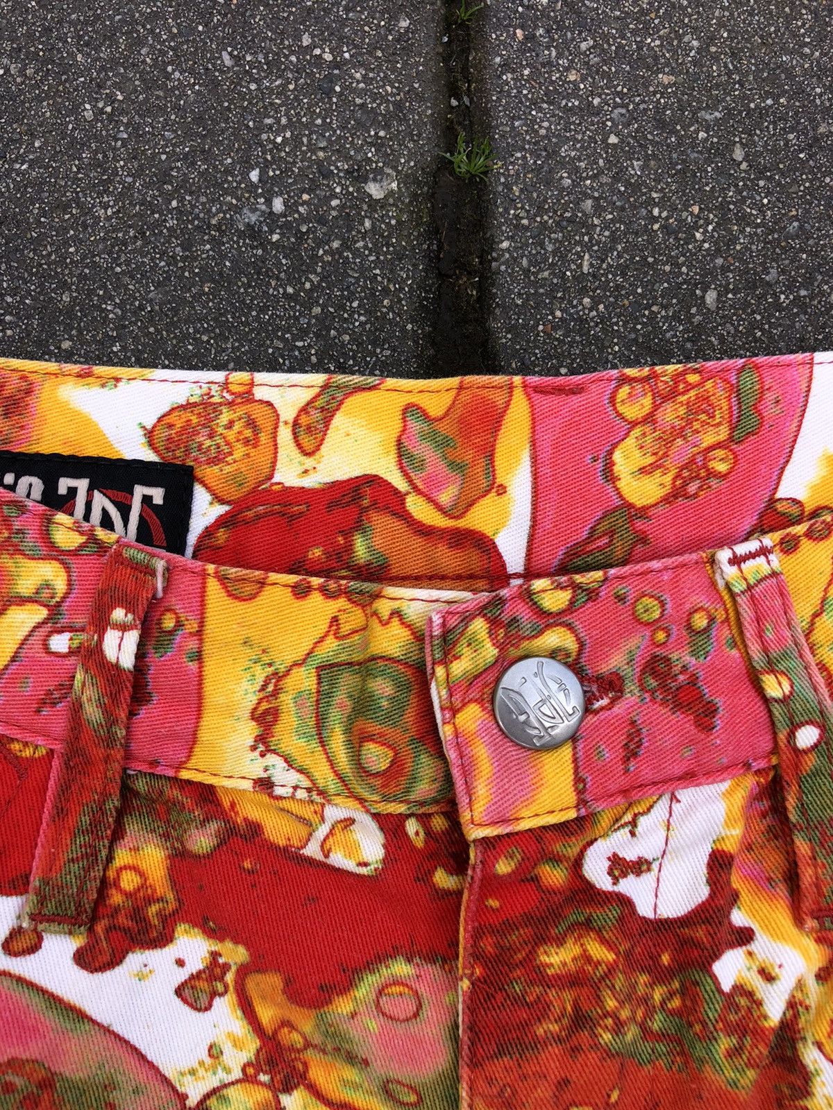 Jean Paul Gaultier Jean paul gaultier aw03 JPG BACTERIA SHORTS jorts Size US 32 / EU 48 - 3 Thumbnail
