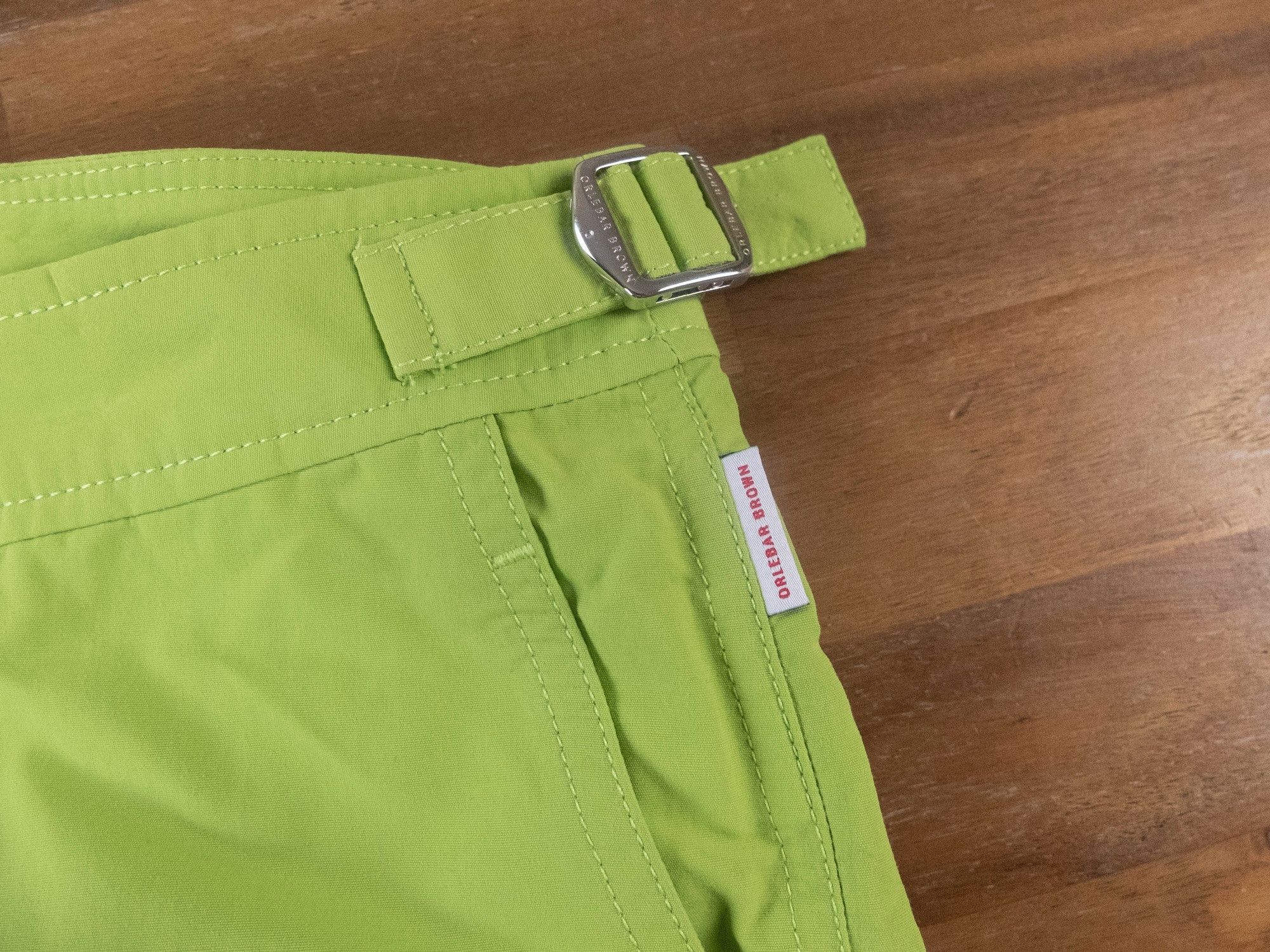 Orlebar Brown ORLEBAR BROWN Bulldog solid fern green swim shorts 38 - NWT Size US 38 / EU 54 - 2 Thumbnail