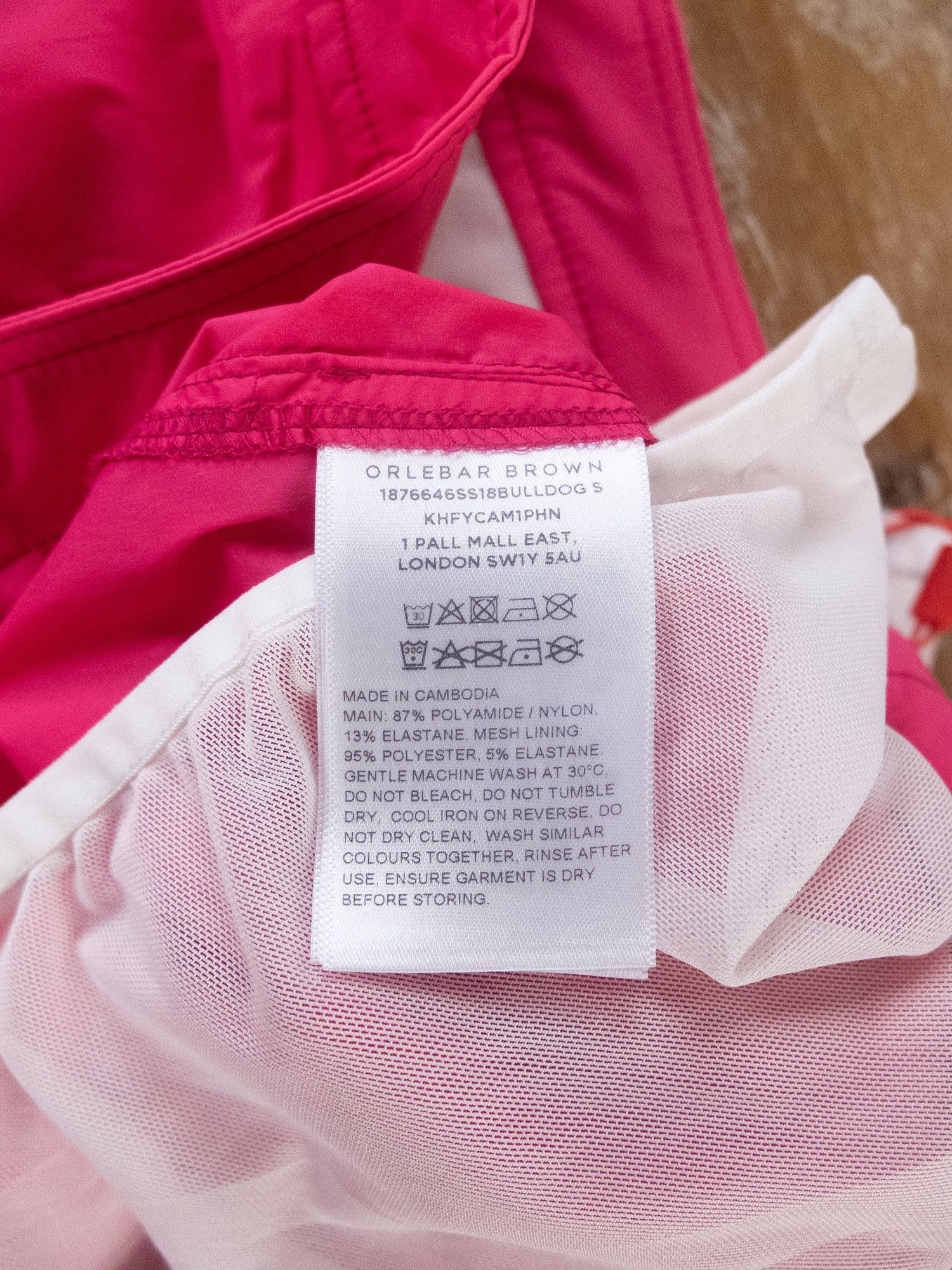 Orlebar Brown ORLEBAR BROWN Bulldog Sport fuchsia pink swim shorts 38 Size US 38 / EU 54 - 6 Thumbnail