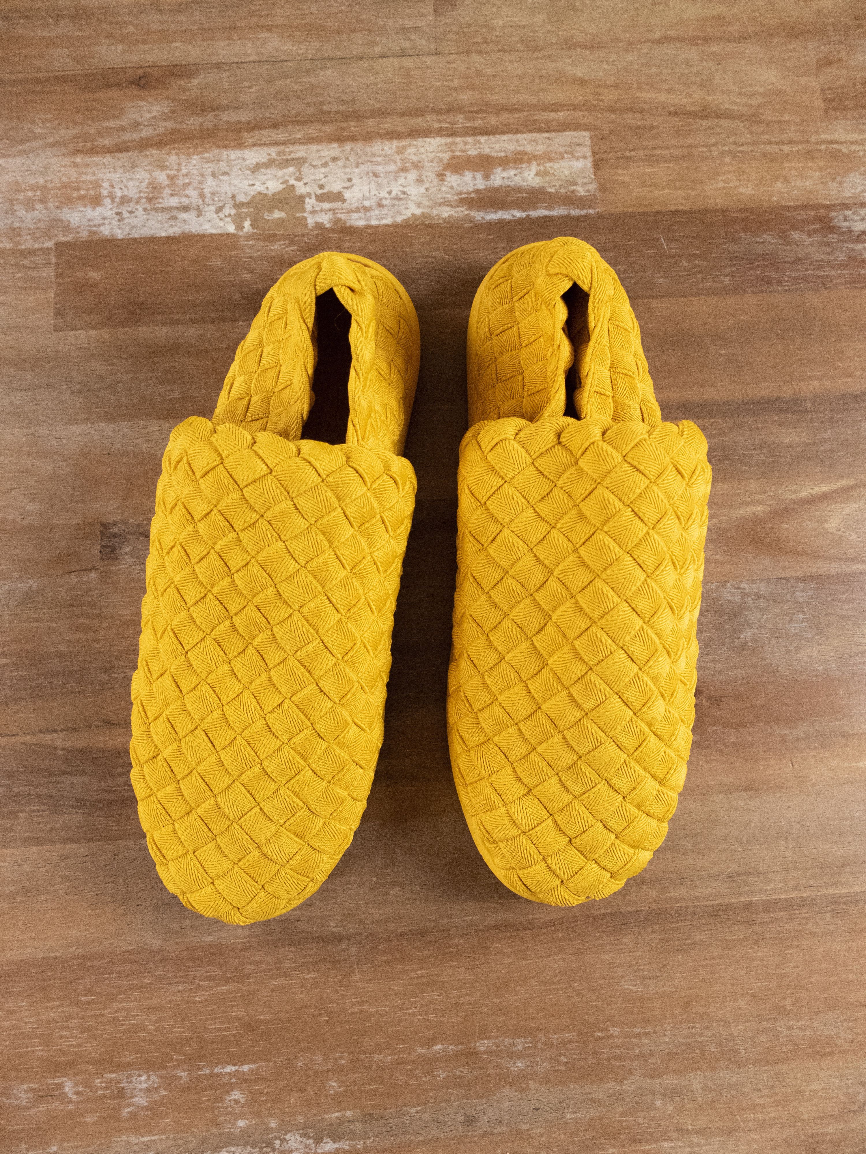 Bottega Veneta Plat Sneaker Yellow