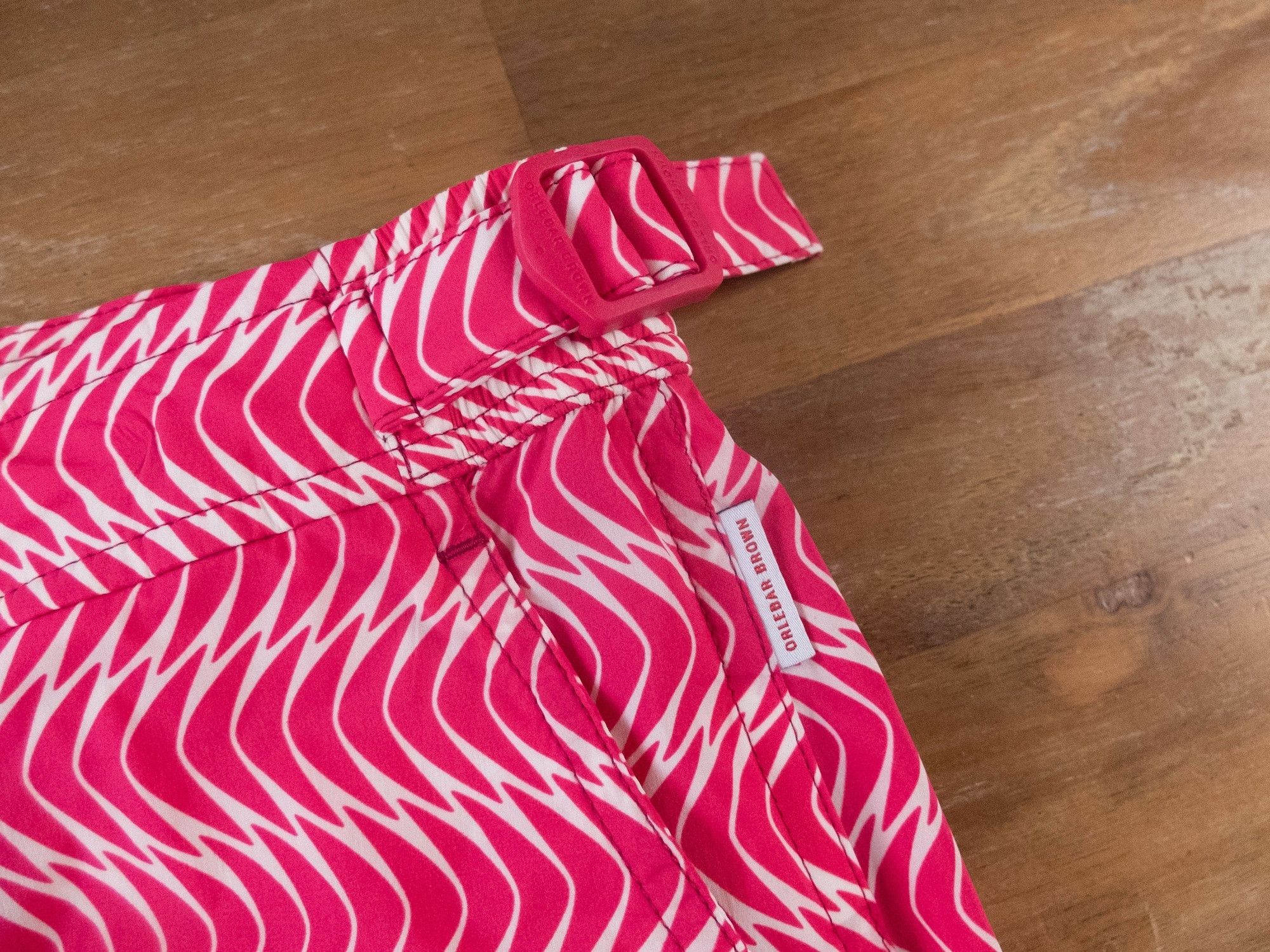 Orlebar Brown ORLEBAR BROWN Bulldog fuchsia pink swirl swim shorts 38 Size US 38 / EU 54 - 2 Thumbnail