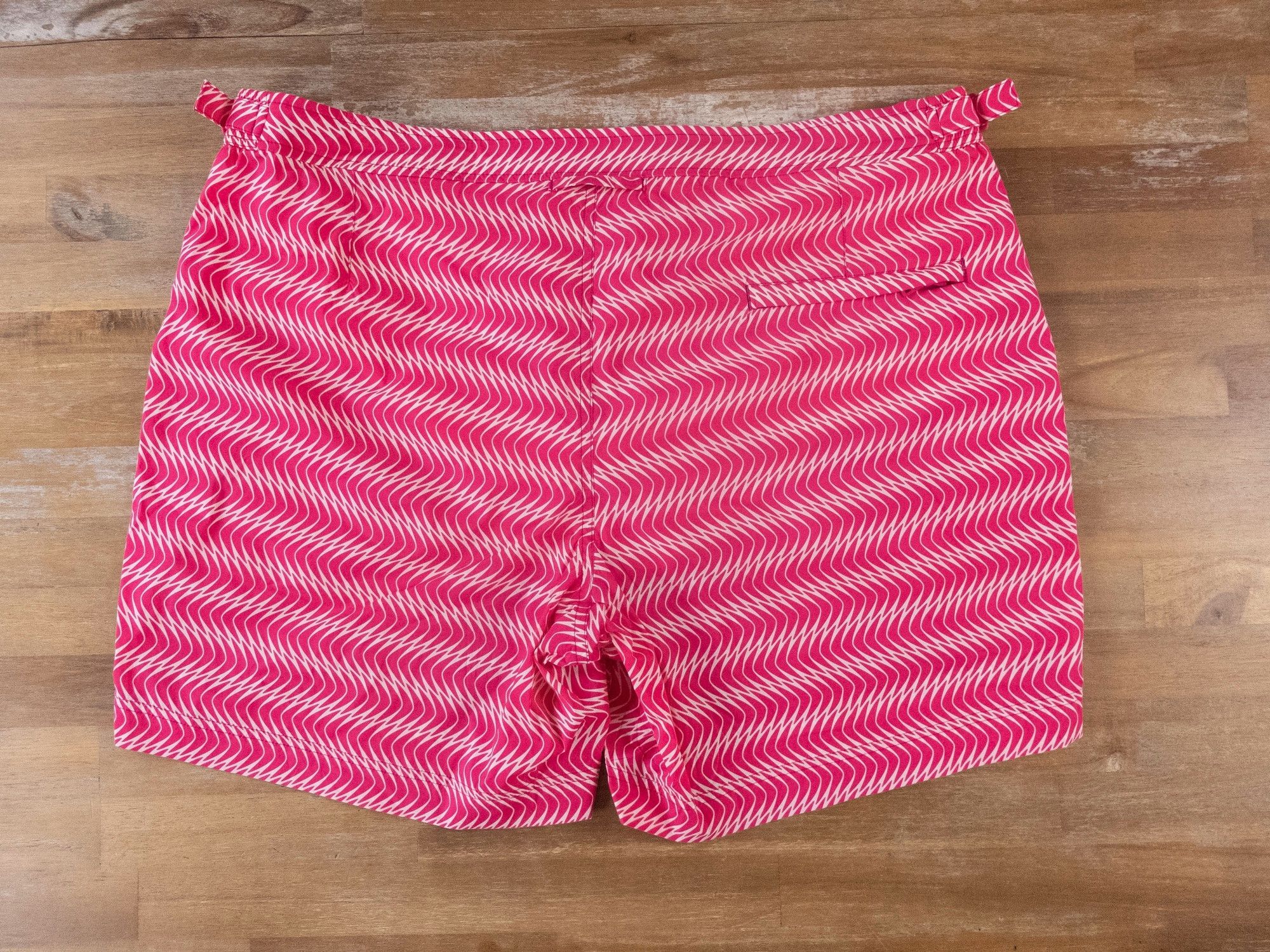 Orlebar Brown ORLEBAR BROWN Bulldog fuchsia pink swirl swim shorts 38 Size US 38 / EU 54 - 7 Thumbnail