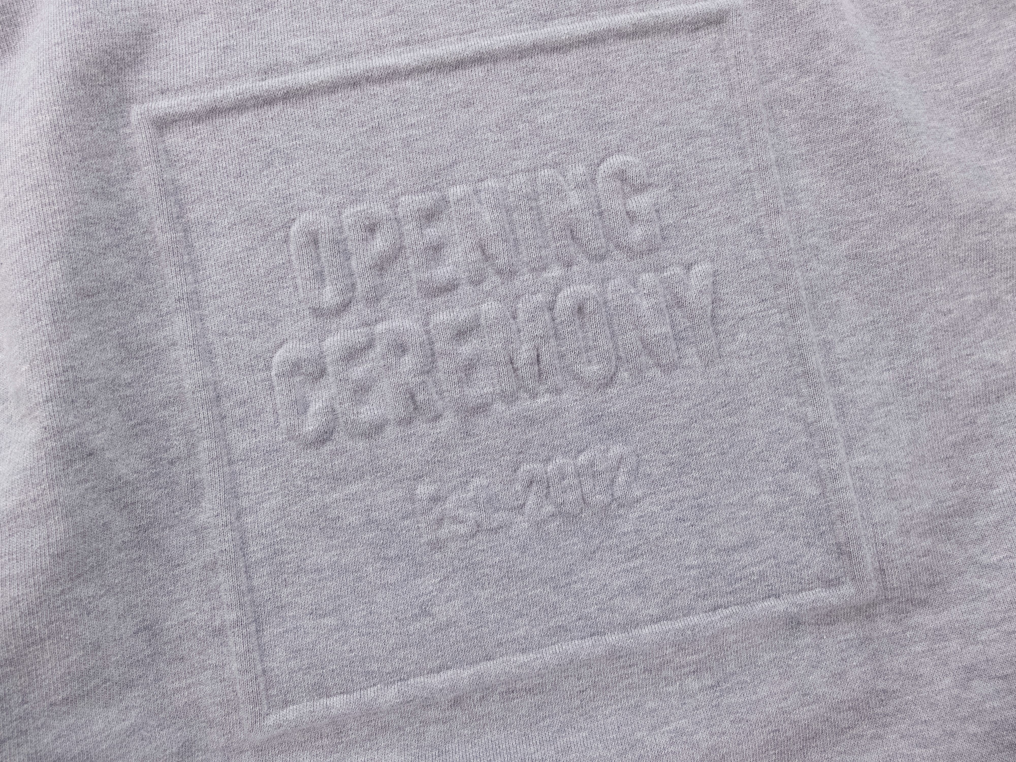 Opening Ceremony OPENING CEREMONY gray box slim sweatshirt hoodie - Medium Size US M / EU 48-50 / 2 - 10 Thumbnail