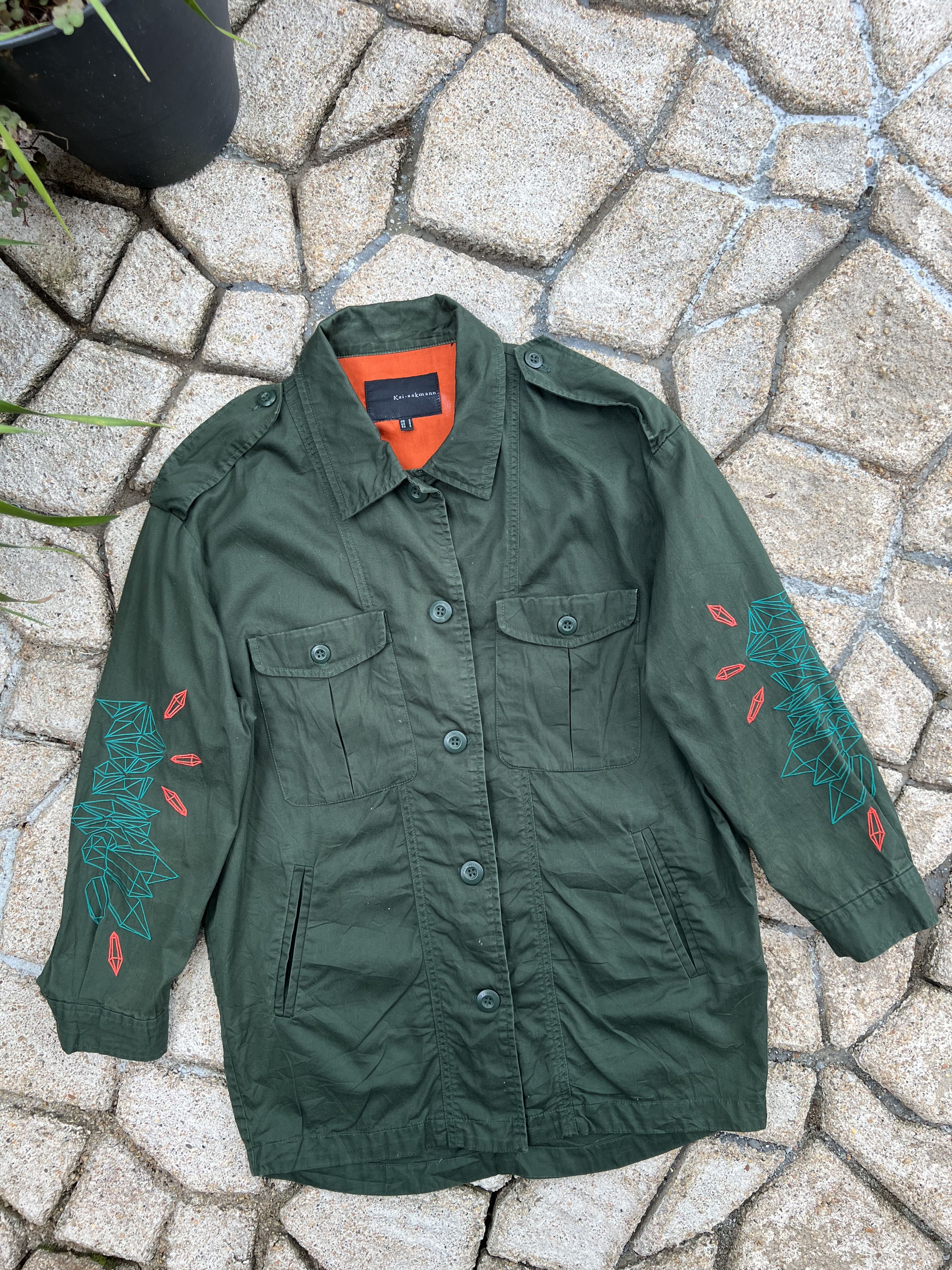 Kai Aakmann 🔥Kai Aakman Embroidery Overshirts Size US M / EU 48-50 / 2 - 23 Thumbnail