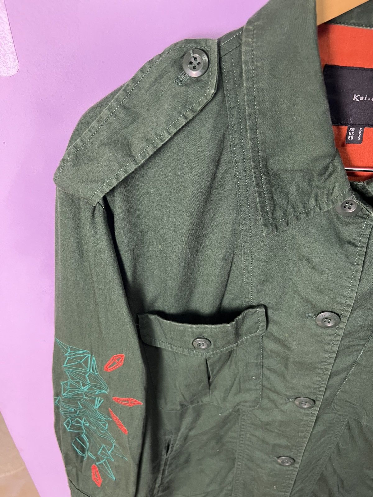 Kai Aakmann 🔥Kai Aakman Embroidery Overshirts Size US M / EU 48-50 / 2 - 9 Thumbnail
