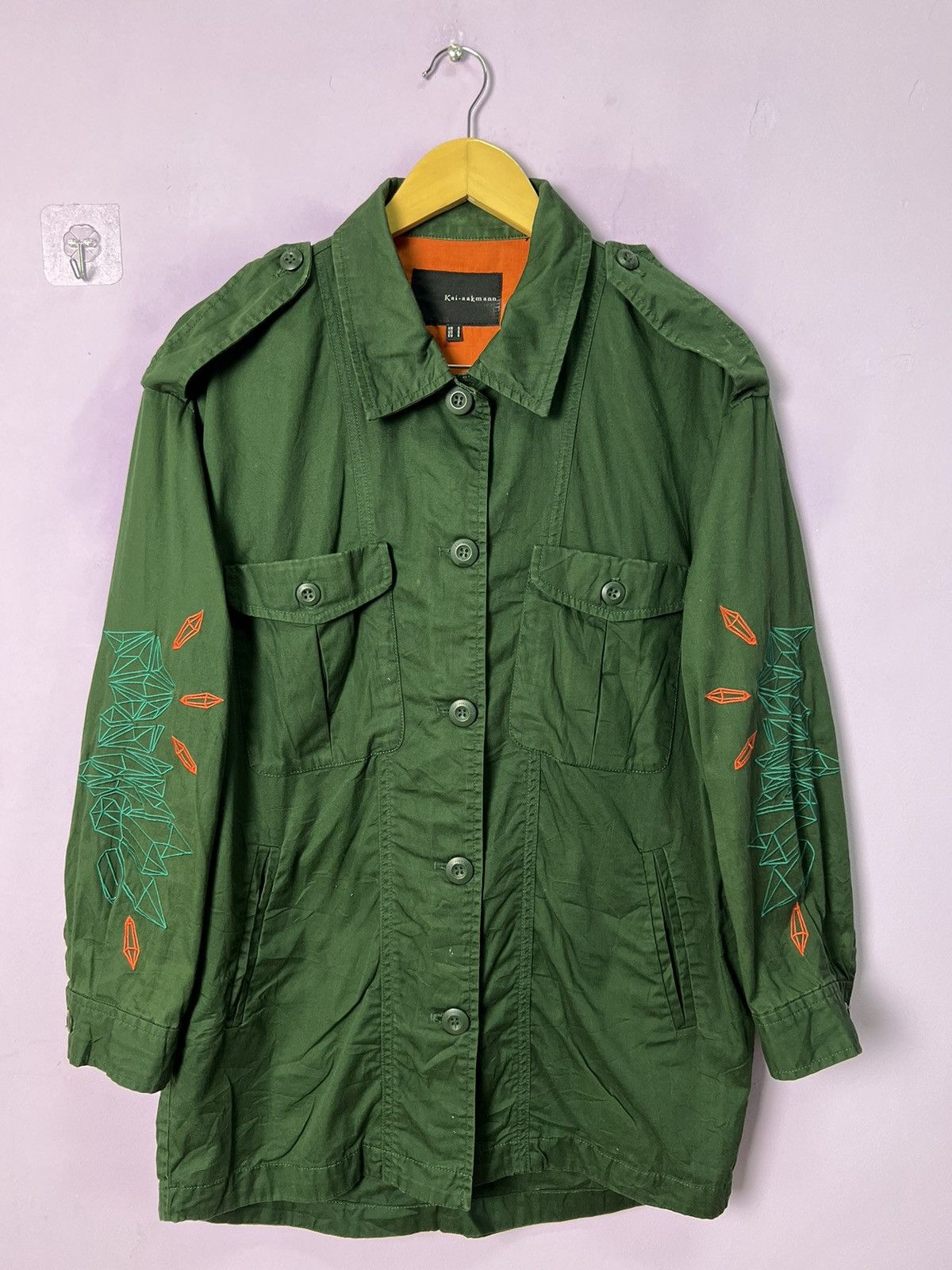 Kai Aakmann 🔥Kai Aakman Embroidery Overshirts Size US M / EU 48-50 / 2 - 1 Thumbnail