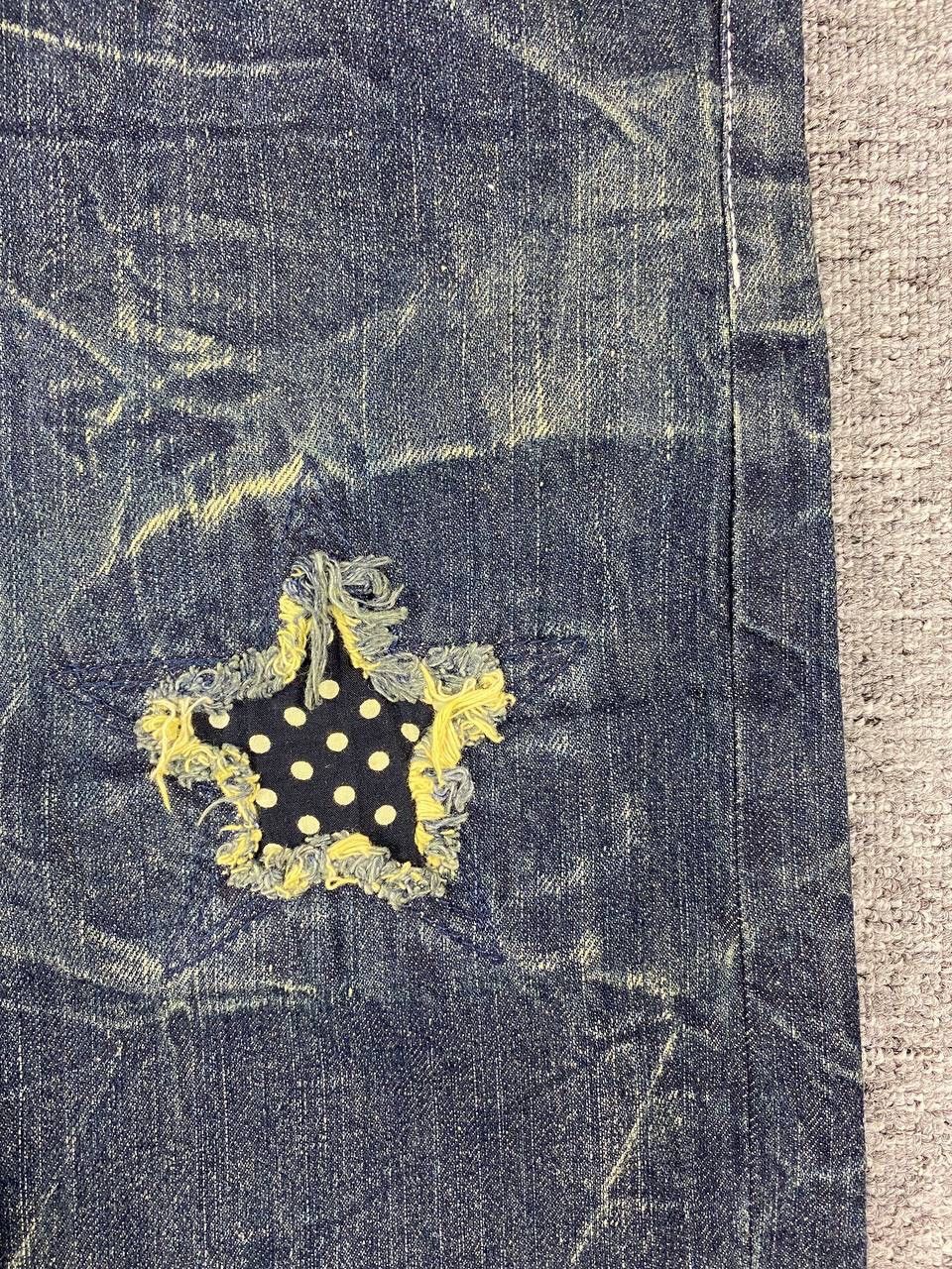 If Six Was Nine × Japanese Brand × Le Grande Bleu (L.G.B.) Vintage Rimaster Jeans Lightning Faded Wash Size US 33 - 6 Thumbnail