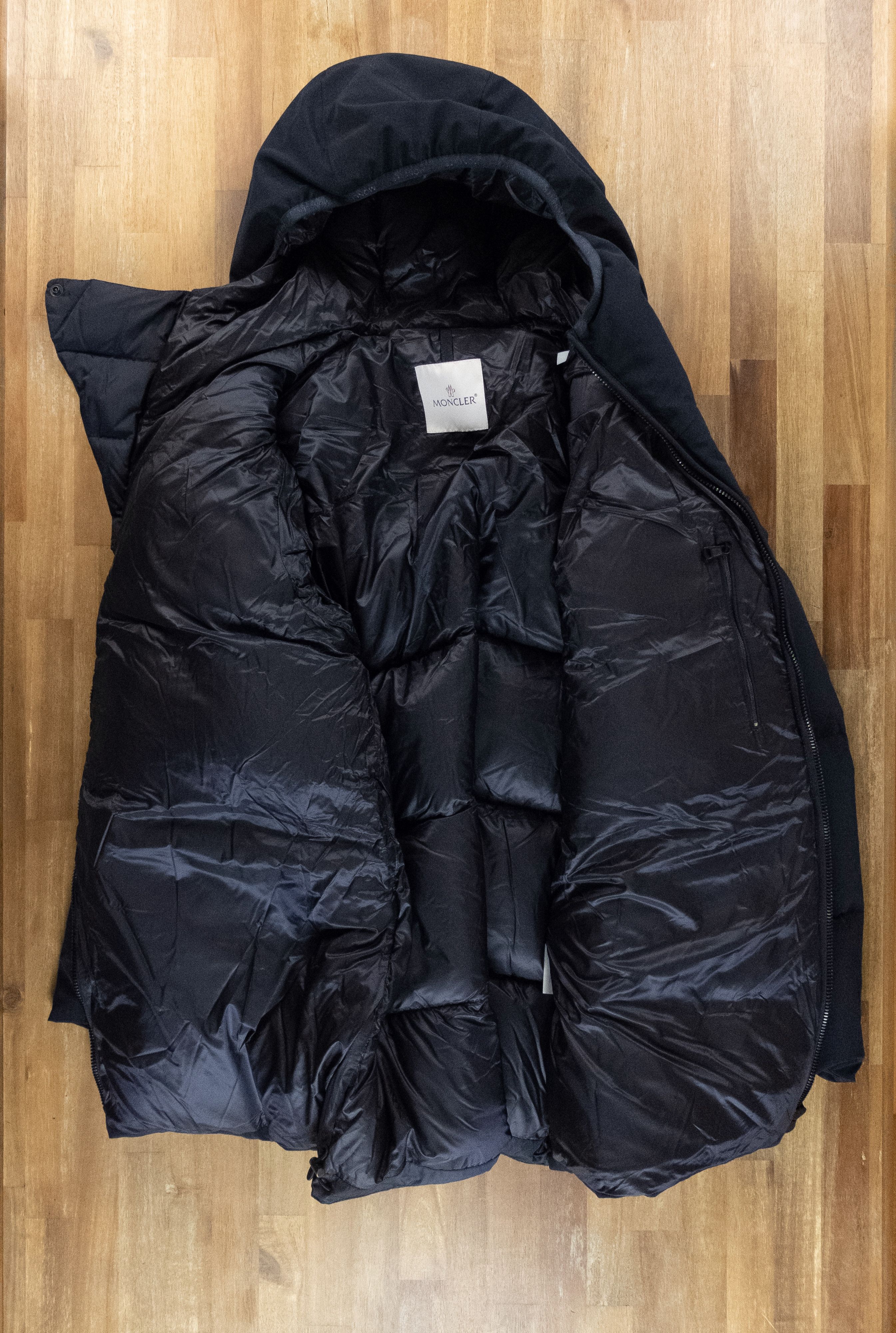 Moncler MONCLER Montsouris navy quilted down puffer parka jacket Size US L / EU 52-54 / 3 - 8 Thumbnail