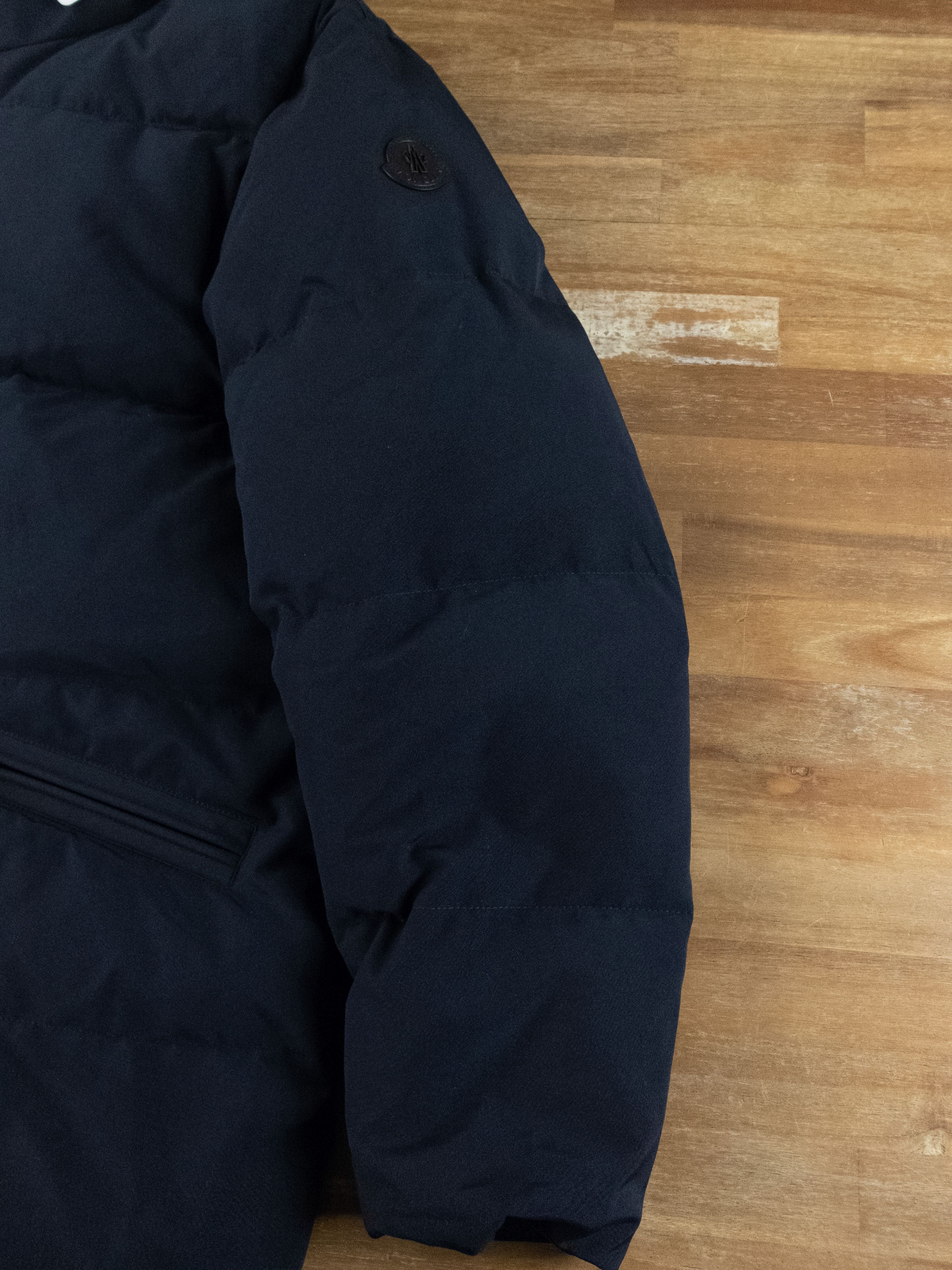 Moncler MONCLER Montsouris navy quilted down puffer parka jacket Size US L / EU 52-54 / 3 - 7 Thumbnail