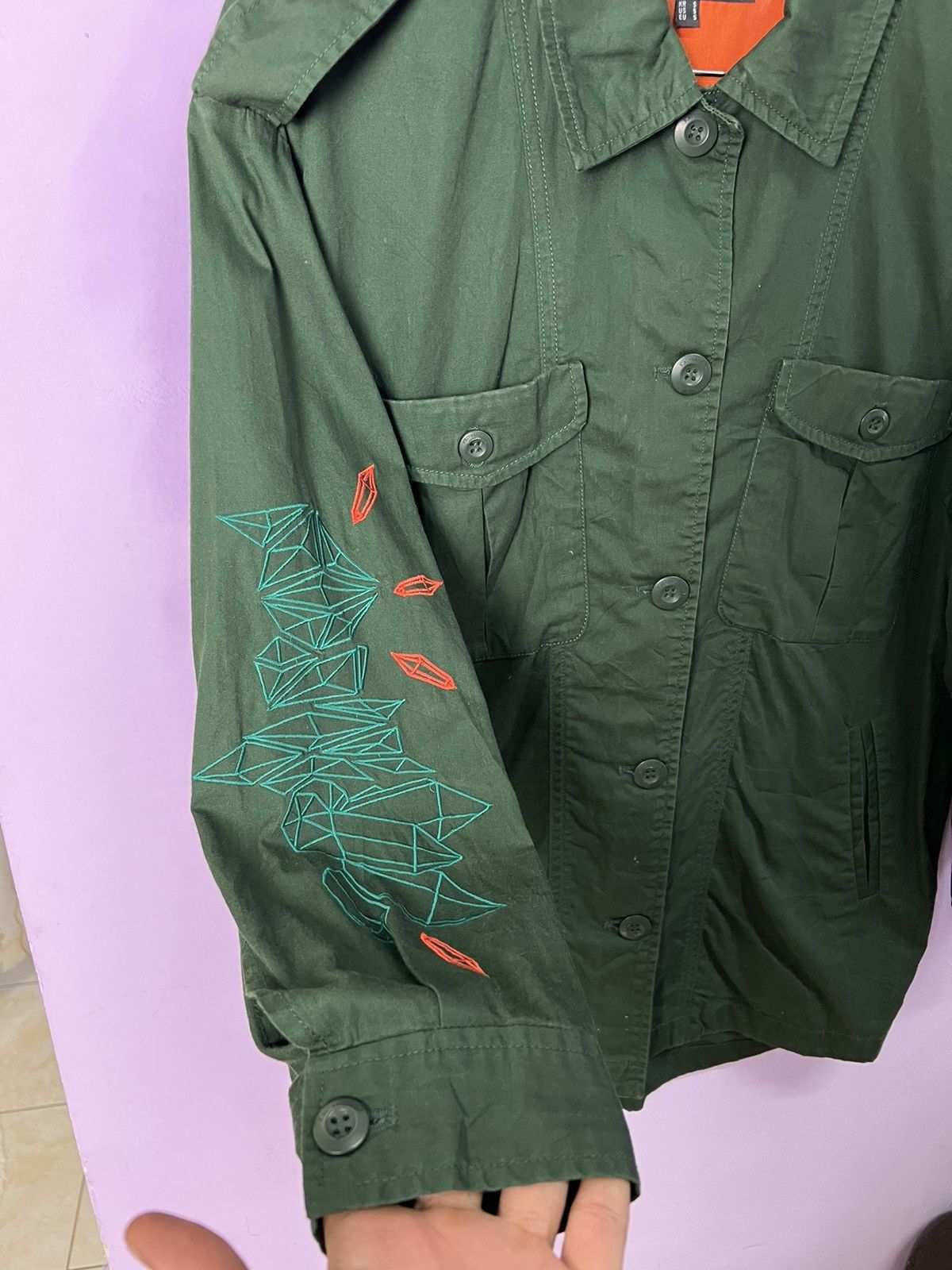 Kai Aakmann 🔥Kai Aakman Embroidery Overshirts Size US M / EU 48-50 / 2 - 13 Thumbnail
