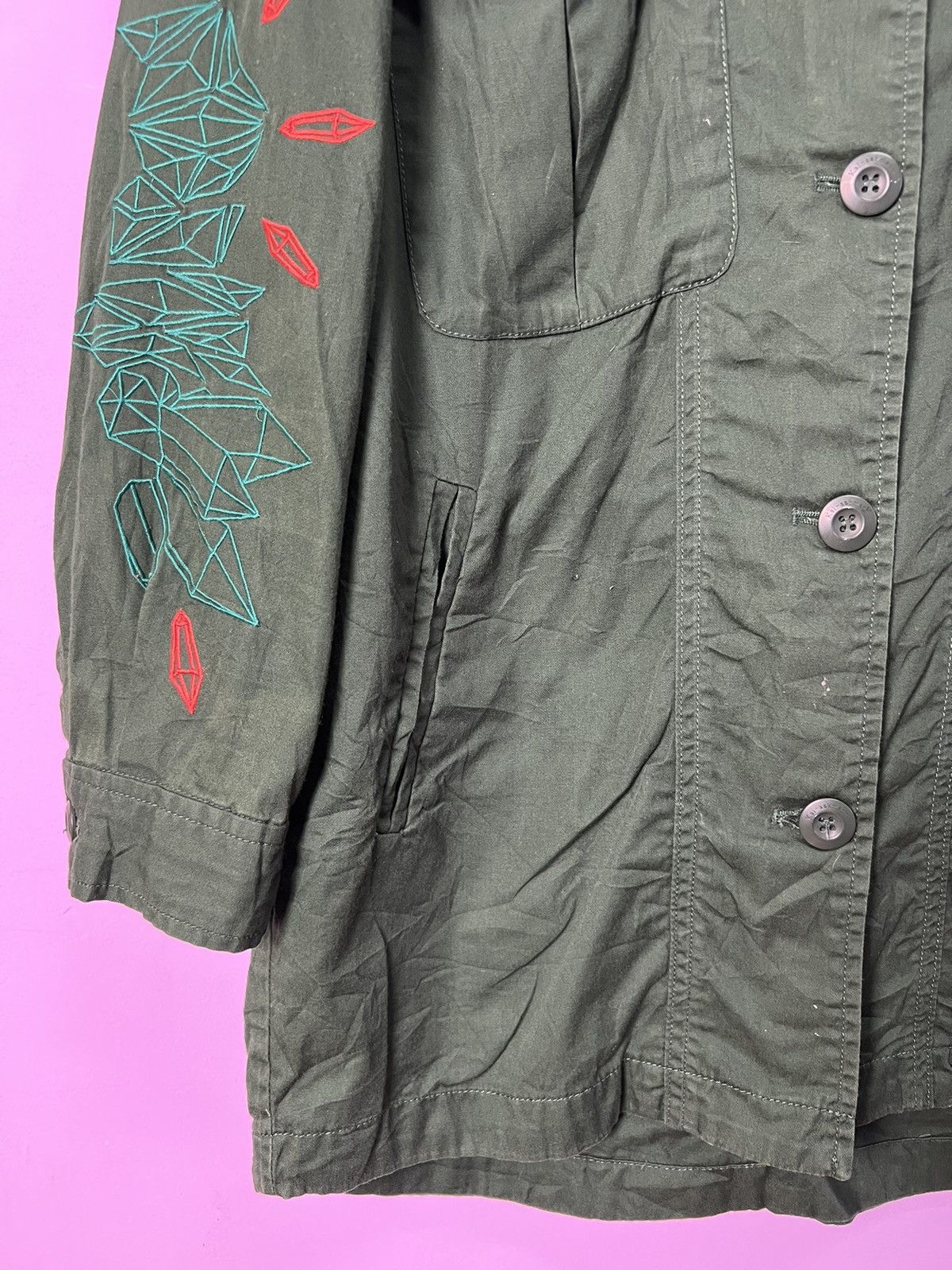 Kai Aakmann 🔥Kai Aakman Embroidery Overshirts Size US M / EU 48-50 / 2 - 12 Thumbnail