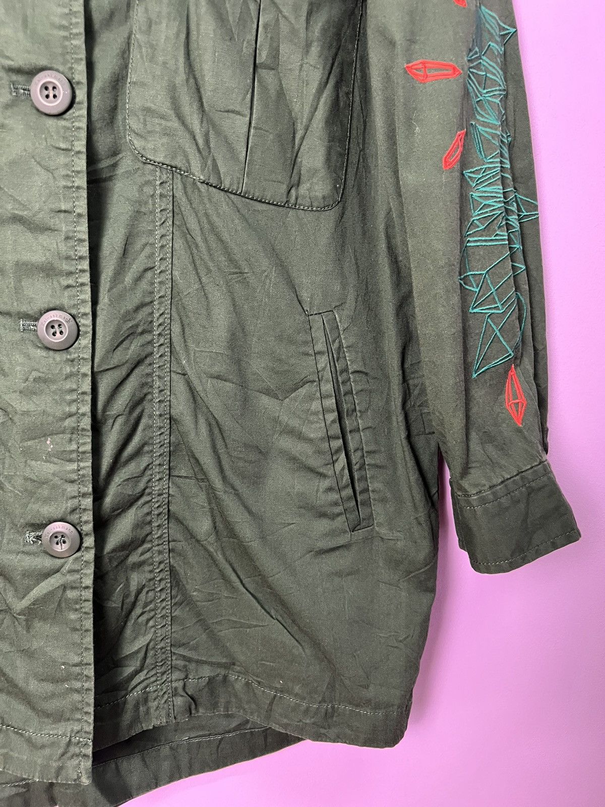 Kai Aakmann 🔥Kai Aakman Embroidery Overshirts Size US M / EU 48-50 / 2 - 11 Thumbnail