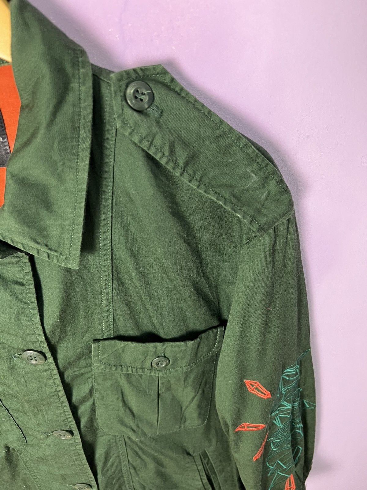 Kai Aakmann 🔥Kai Aakman Embroidery Overshirts Size US M / EU 48-50 / 2 - 9 Thumbnail