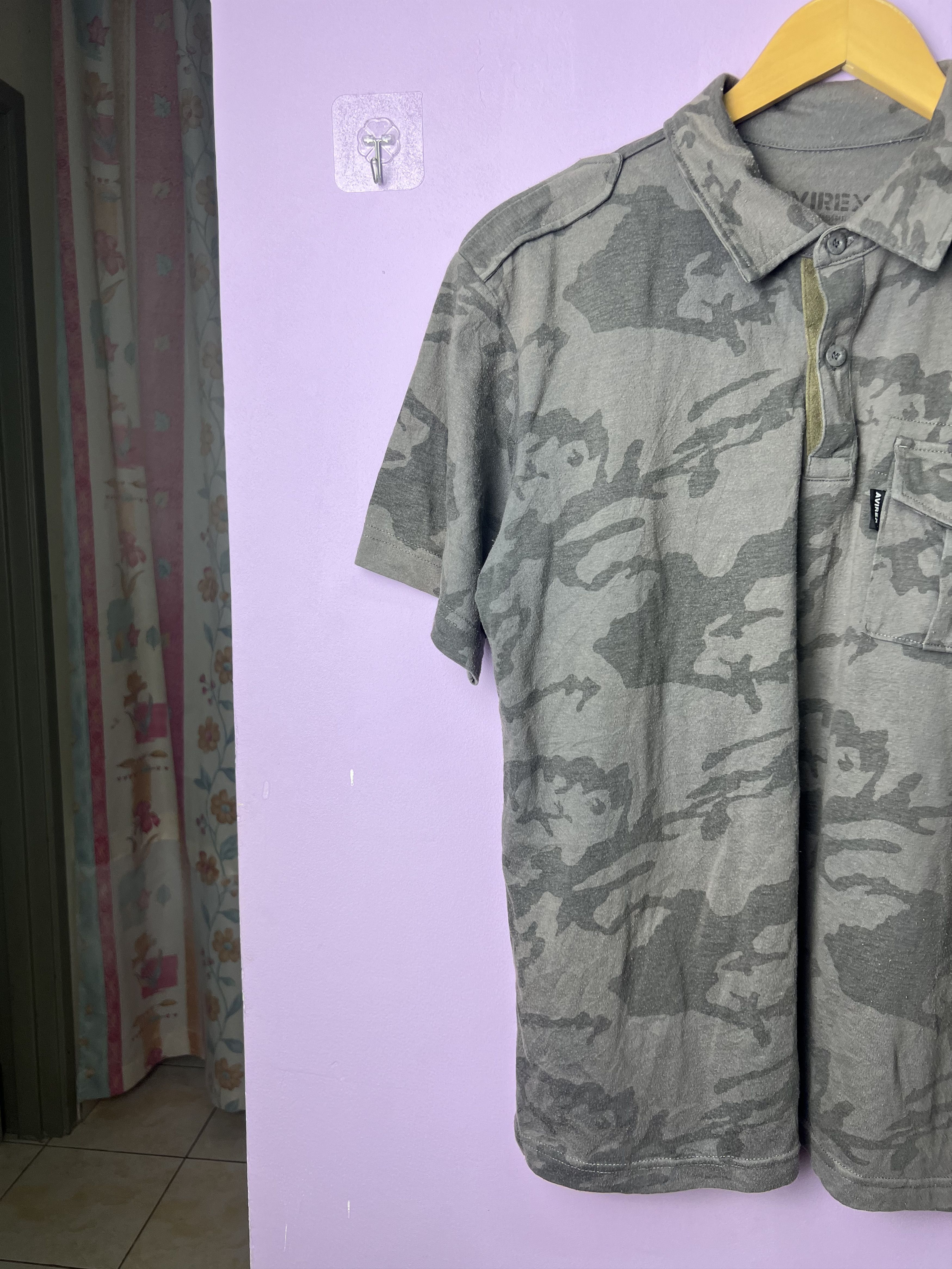 Avirex 🔥Avirex Camo Pocket Polo Tees Size US M / EU 48-50 / 2 - 3 Thumbnail