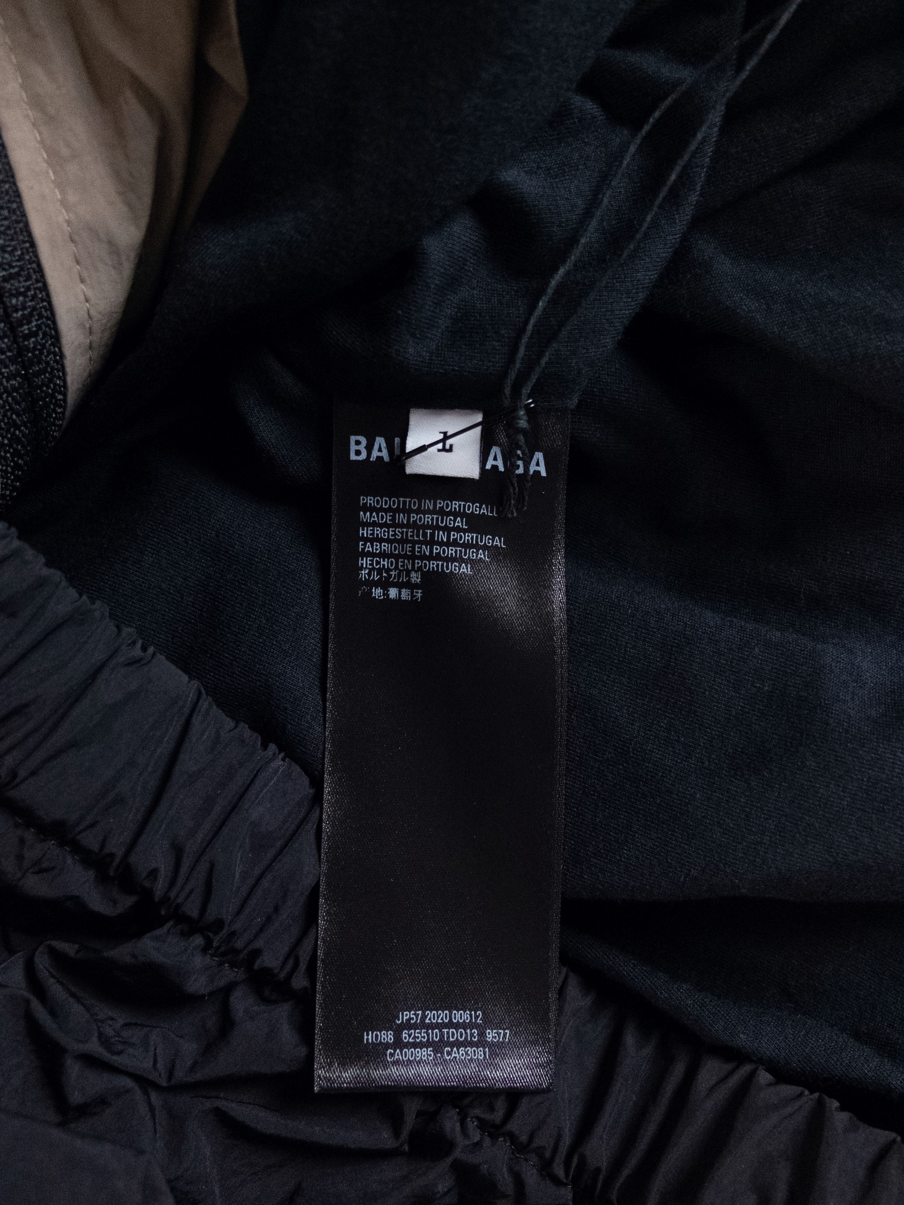 Balenciaga $1525 BALENCIAGA Enveloppe oversize crinkled track jacket S Size US S / EU 44-46 / 1 - 8 Thumbnail
