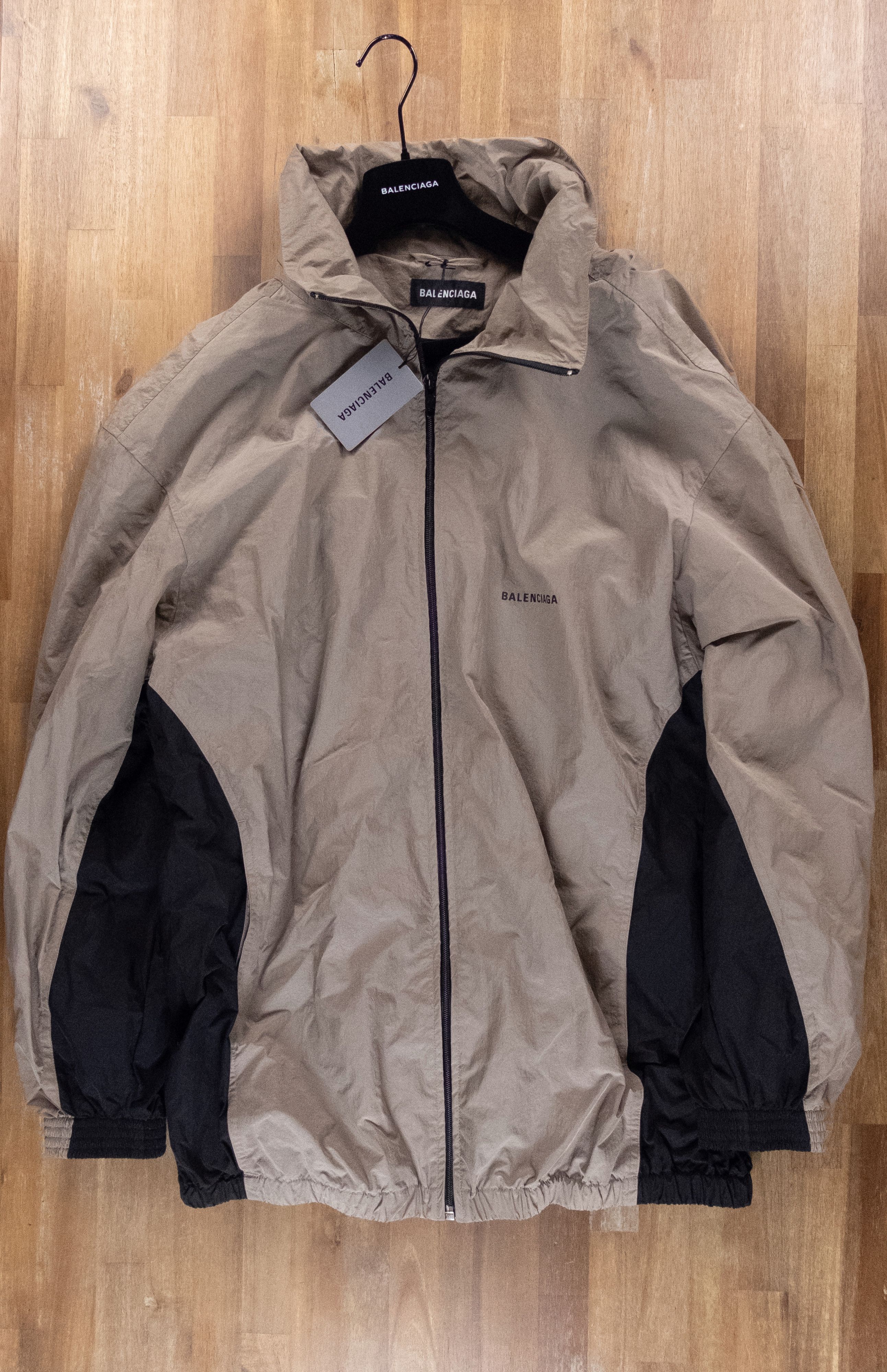 Balenciaga $1525 BALENCIAGA Enveloppe oversize crinkled track jacket S Size US S / EU 44-46 / 1 - 4 Thumbnail
