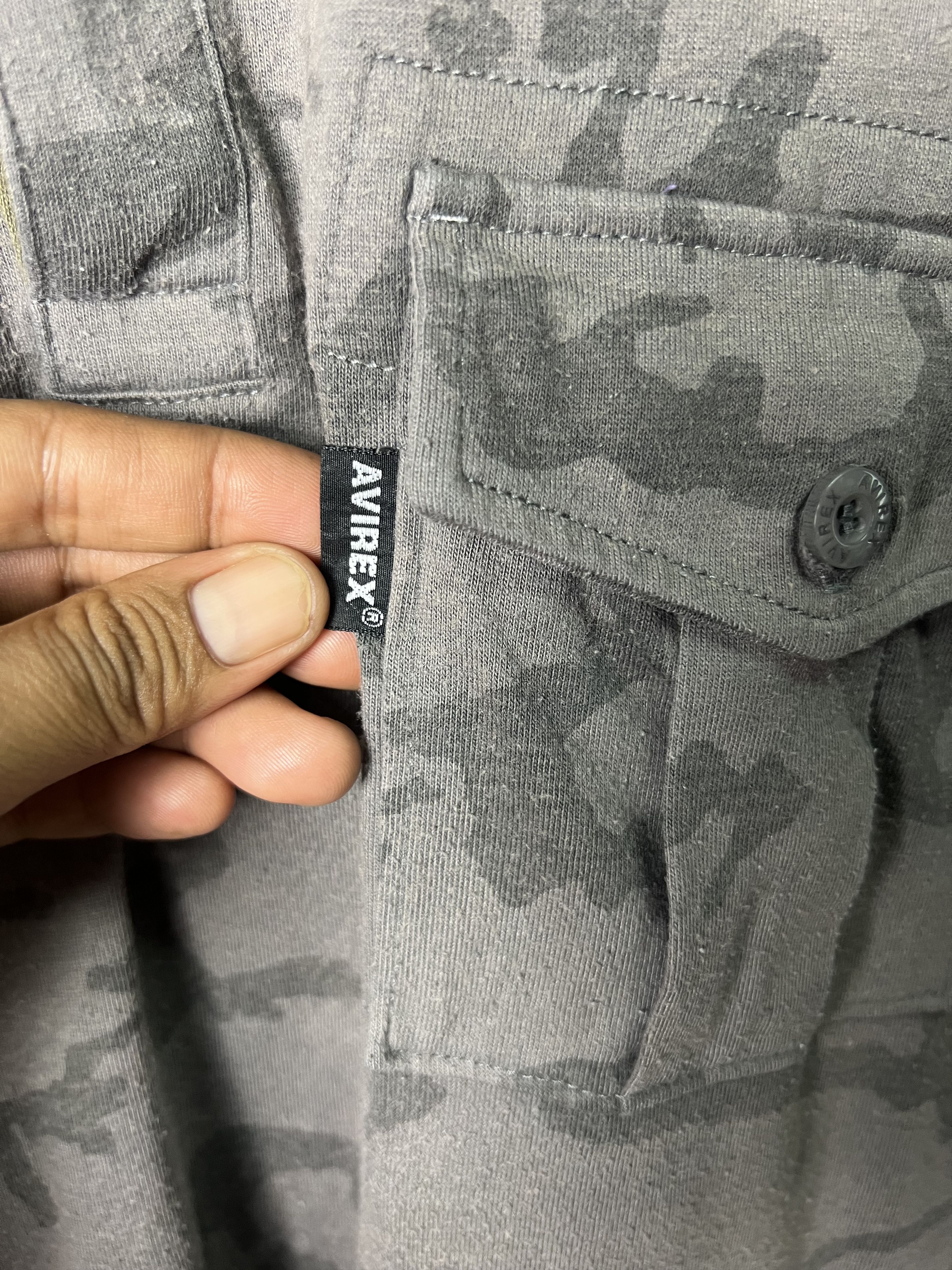 Avirex 🔥Avirex Camo Pocket Polo Tees Size US M / EU 48-50 / 2 - 6 Thumbnail