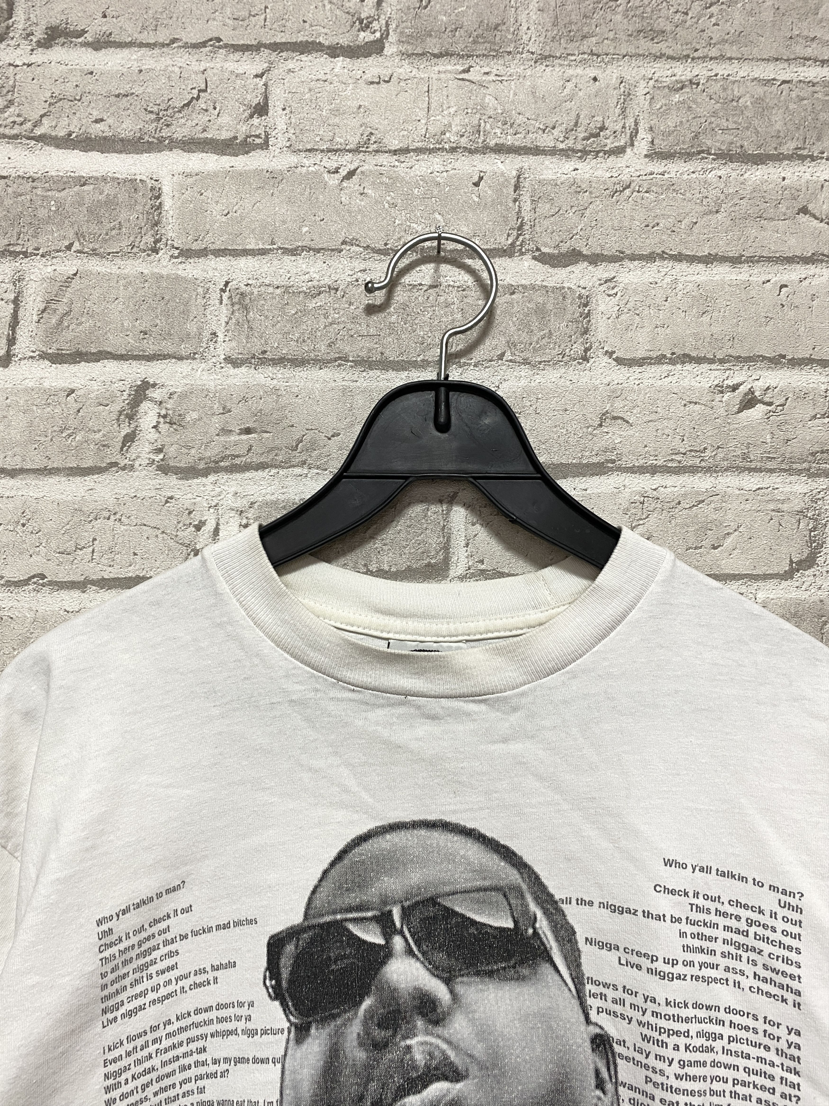 Band Tees Notorious B.I.G. 90s Vintage rare rap T-shirt Size US L / EU 52-54 / 3 - 2 Thumbnail