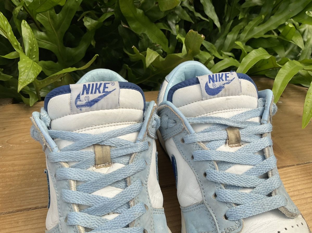 Nike × Vintage 🔥 Rare Nike Dunk Low Pro Ice Blue | Blue Ribbon-White WS Size US 7 / EU 40 - 11 Thumbnail