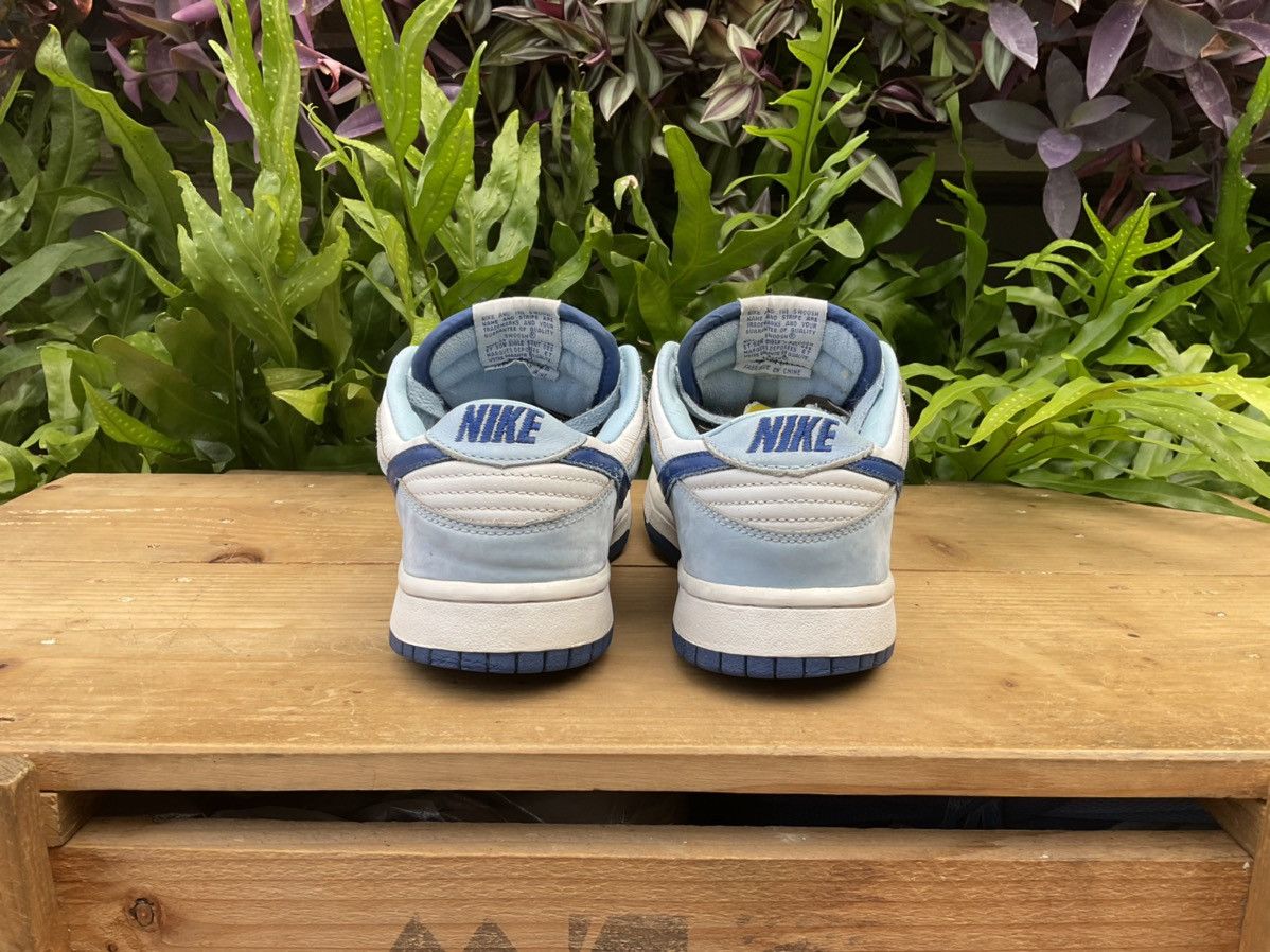 Nike × Vintage 🔥 Rare Nike Dunk Low Pro Ice Blue | Blue Ribbon-White WS Size US 7 / EU 40 - 14 Thumbnail