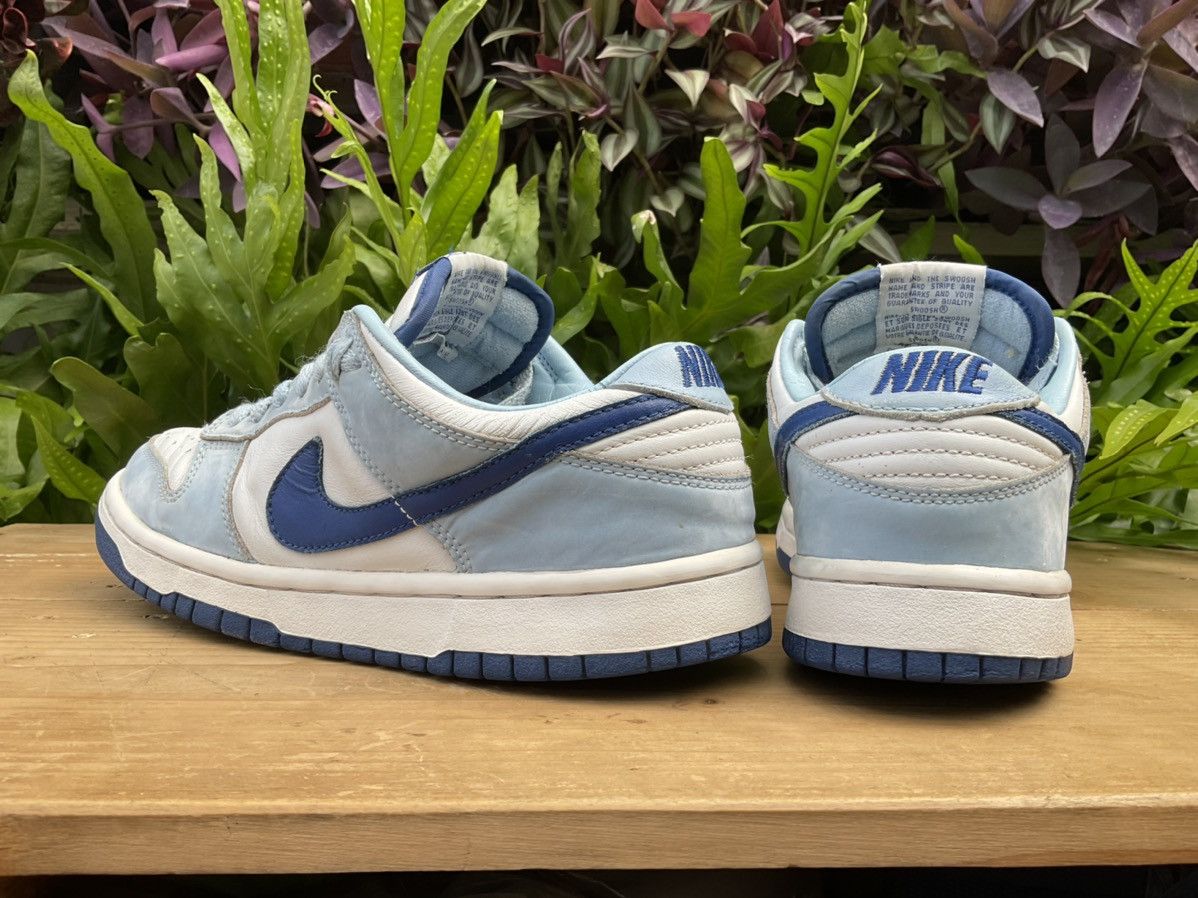 Nike × Vintage 🔥 Rare Nike Dunk Low Pro Ice Blue | Blue Ribbon-White WS Size US 7 / EU 40 - 15 Thumbnail