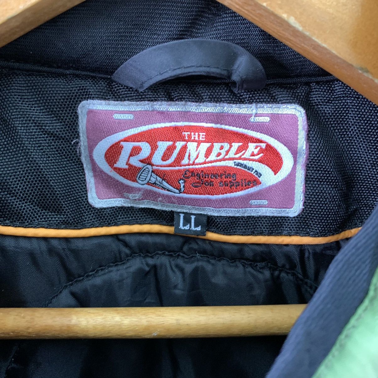Japanese Brand Rumble Shotgun Roads Racing Patches Bikers Padded Jacket Size US L / EU 52-54 / 3 - 5 Thumbnail