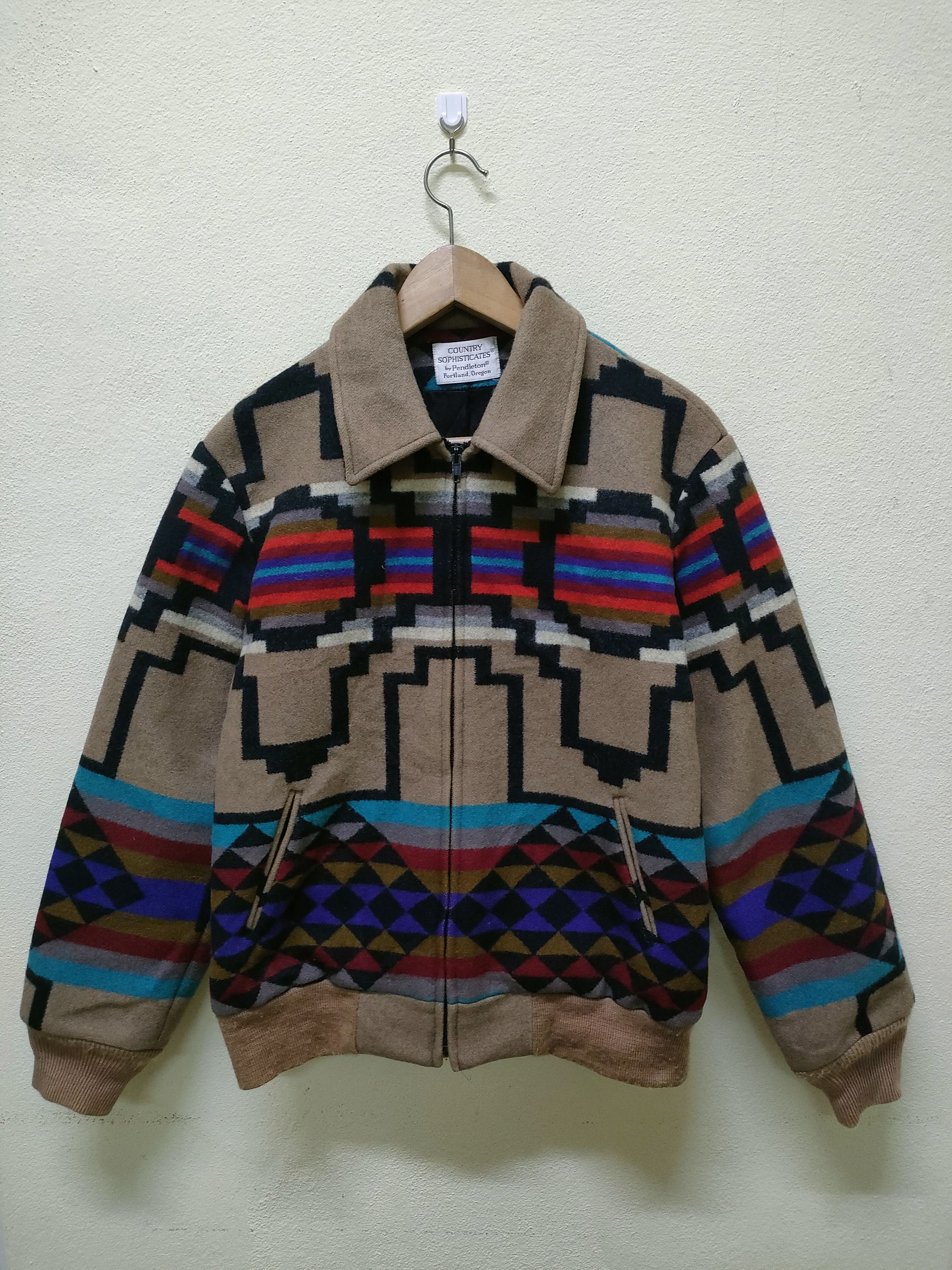 ? Vintage Pendleton Navajo Jacket - Bombers
