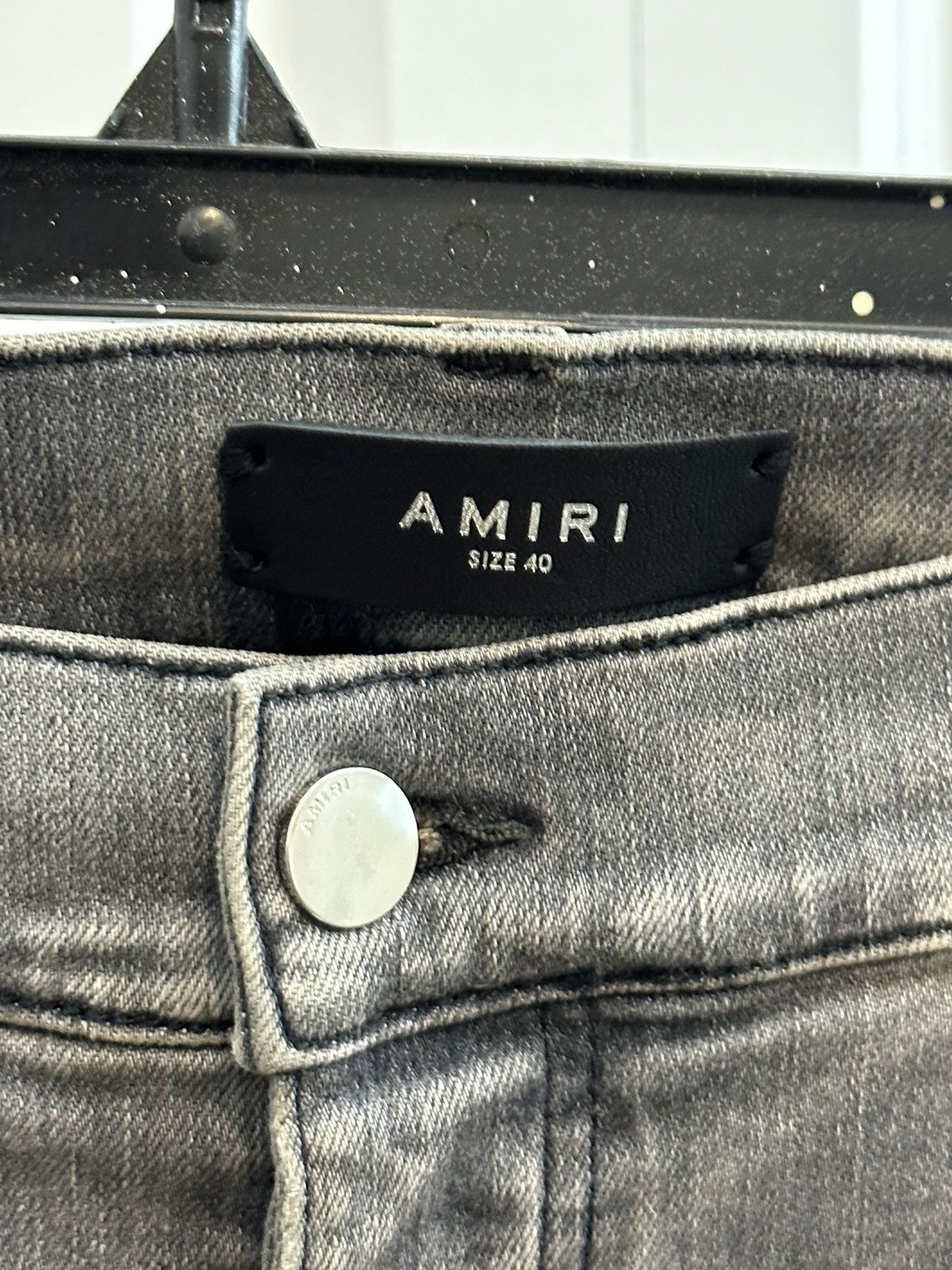 Amiri Mx1 Ultrasuede Jeans Lime Green/Grey | Grailed