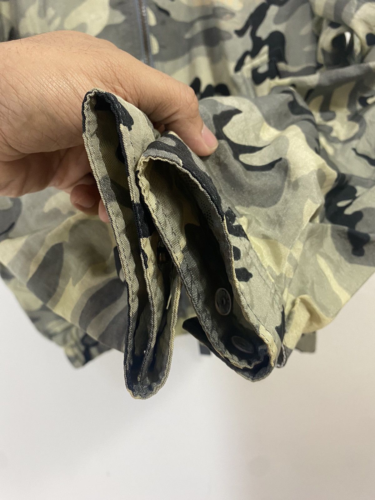 Sports Specialties Vintage Kushitani Windbreakers Jacket Camouflage Design Size US M / EU 48-50 / 2 - 5 Thumbnail