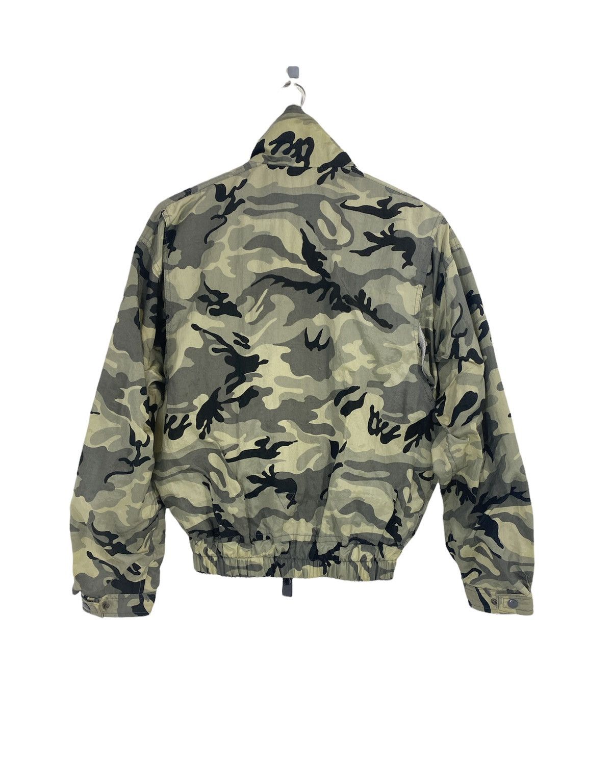 Sports Specialties Vintage Kushitani Windbreakers Jacket Camouflage Design Size US M / EU 48-50 / 2 - 2 Thumbnail