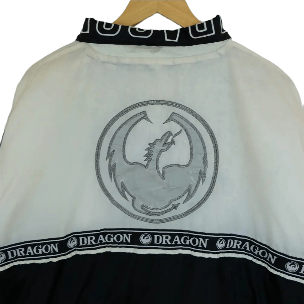 Japanese Brand DRAGON Japan Big Logo Yakuza Sukajan Windbreaker Jacket Size US XL / EU 56 / 4 - 3 Thumbnail