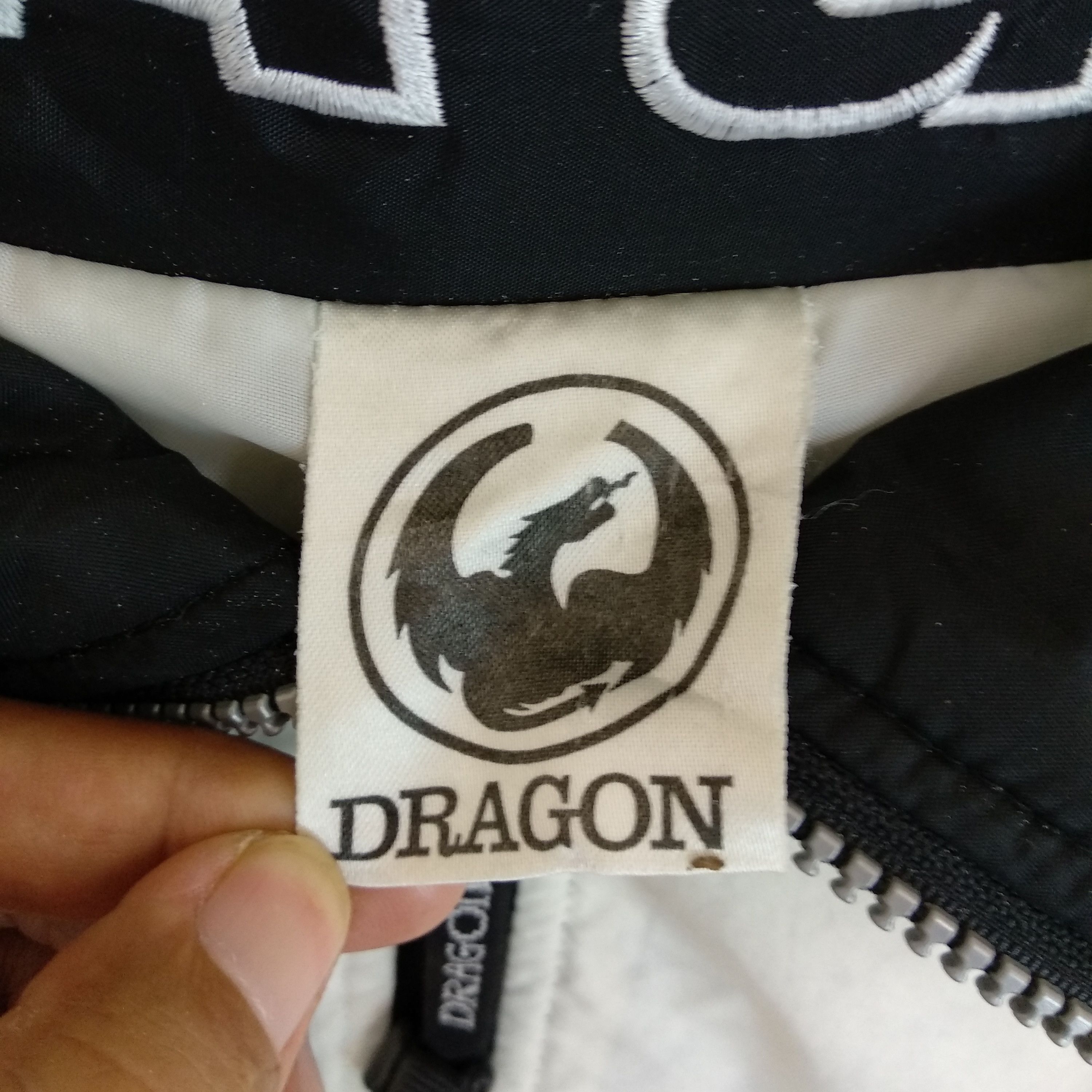 Japanese Brand DRAGON Japan Big Logo Yakuza Sukajan Windbreaker Jacket Size US XL / EU 56 / 4 - 15 Thumbnail