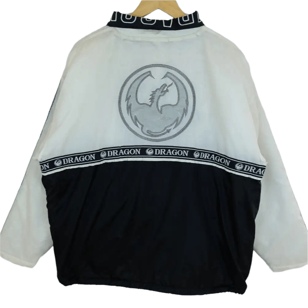 Japanese Brand DRAGON Japan Big Logo Yakuza Sukajan Windbreaker Jacket Size US XL / EU 56 / 4 - 2 Thumbnail