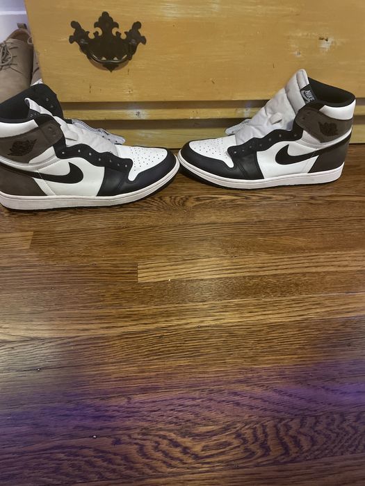 mocha nike high tops