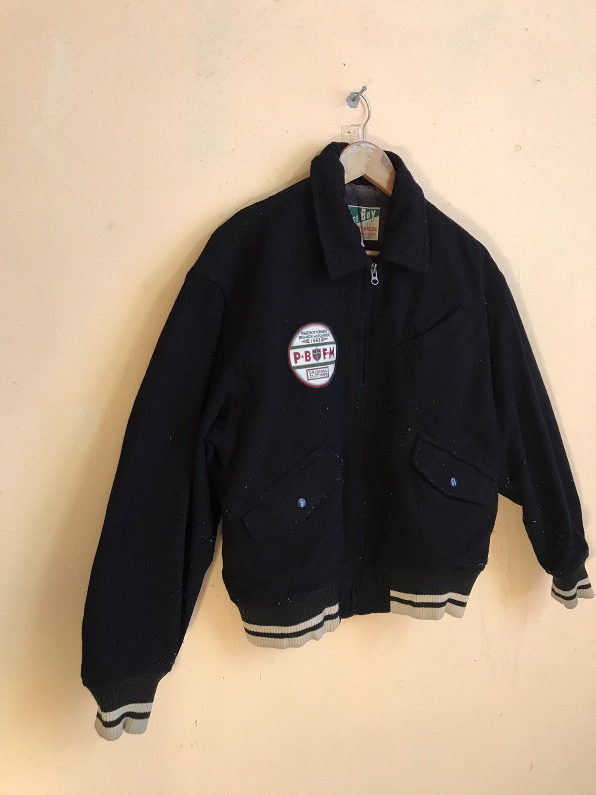 Other VINTAGE PAGE BOY FOR MEN WOOL VARSITY JACKET Size US L / EU 52-54 / 3 - 7 Thumbnail