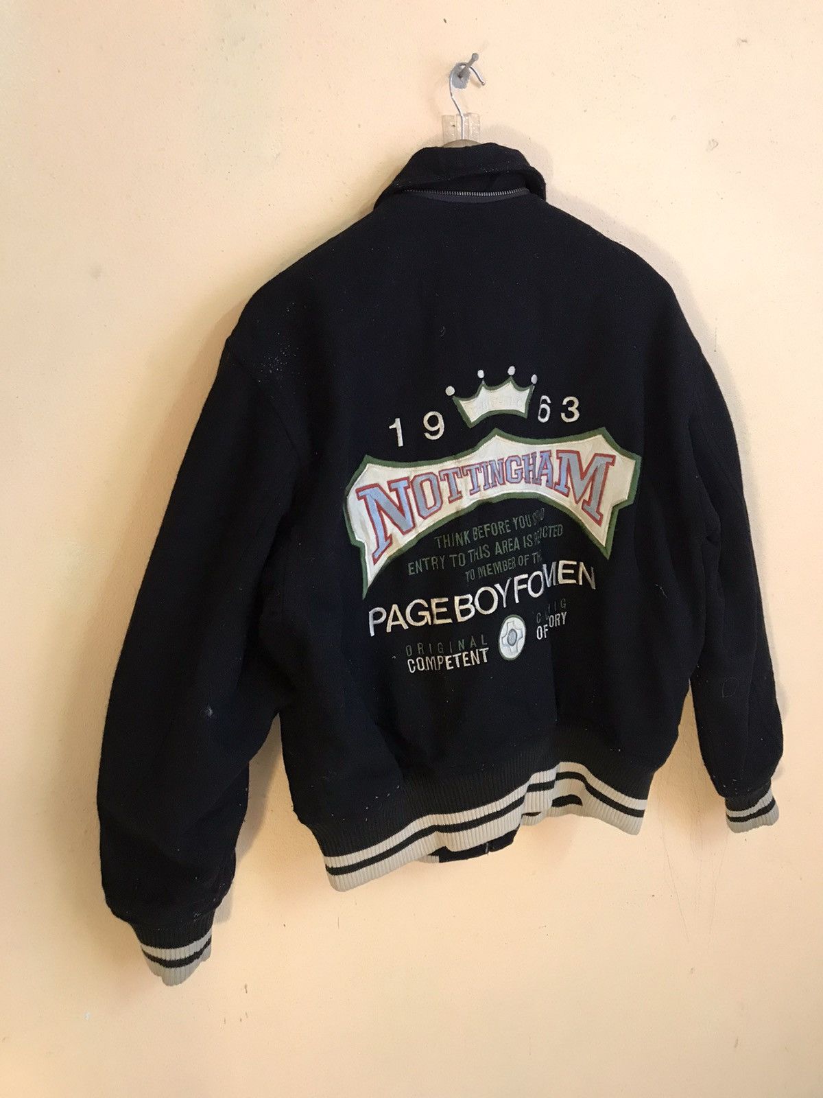 Other VINTAGE PAGE BOY FOR MEN WOOL VARSITY JACKET Size US L / EU 52-54 / 3 - 4 Thumbnail