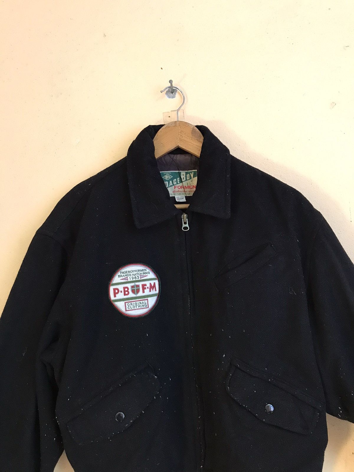 Other VINTAGE PAGE BOY FOR MEN WOOL VARSITY JACKET Size US L / EU 52-54 / 3 - 8 Thumbnail