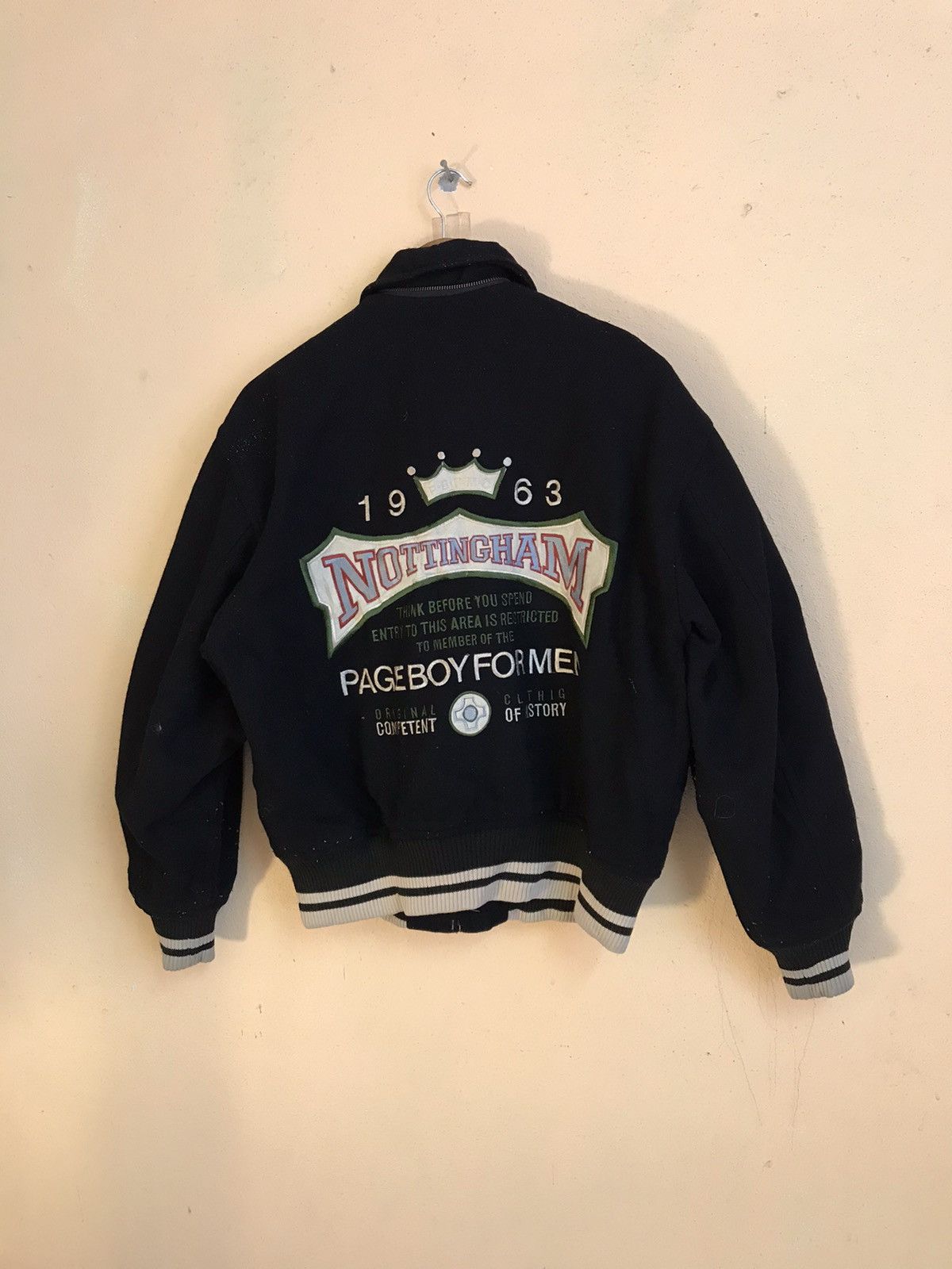 Other VINTAGE PAGE BOY FOR MEN WOOL VARSITY JACKET Size US L / EU 52-54 / 3 - 2 Thumbnail
