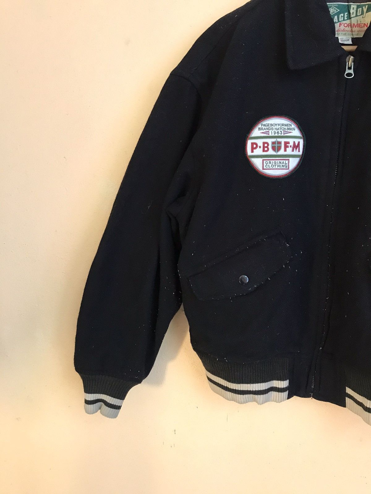 Other VINTAGE PAGE BOY FOR MEN WOOL VARSITY JACKET Size US L / EU 52-54 / 3 - 10 Thumbnail