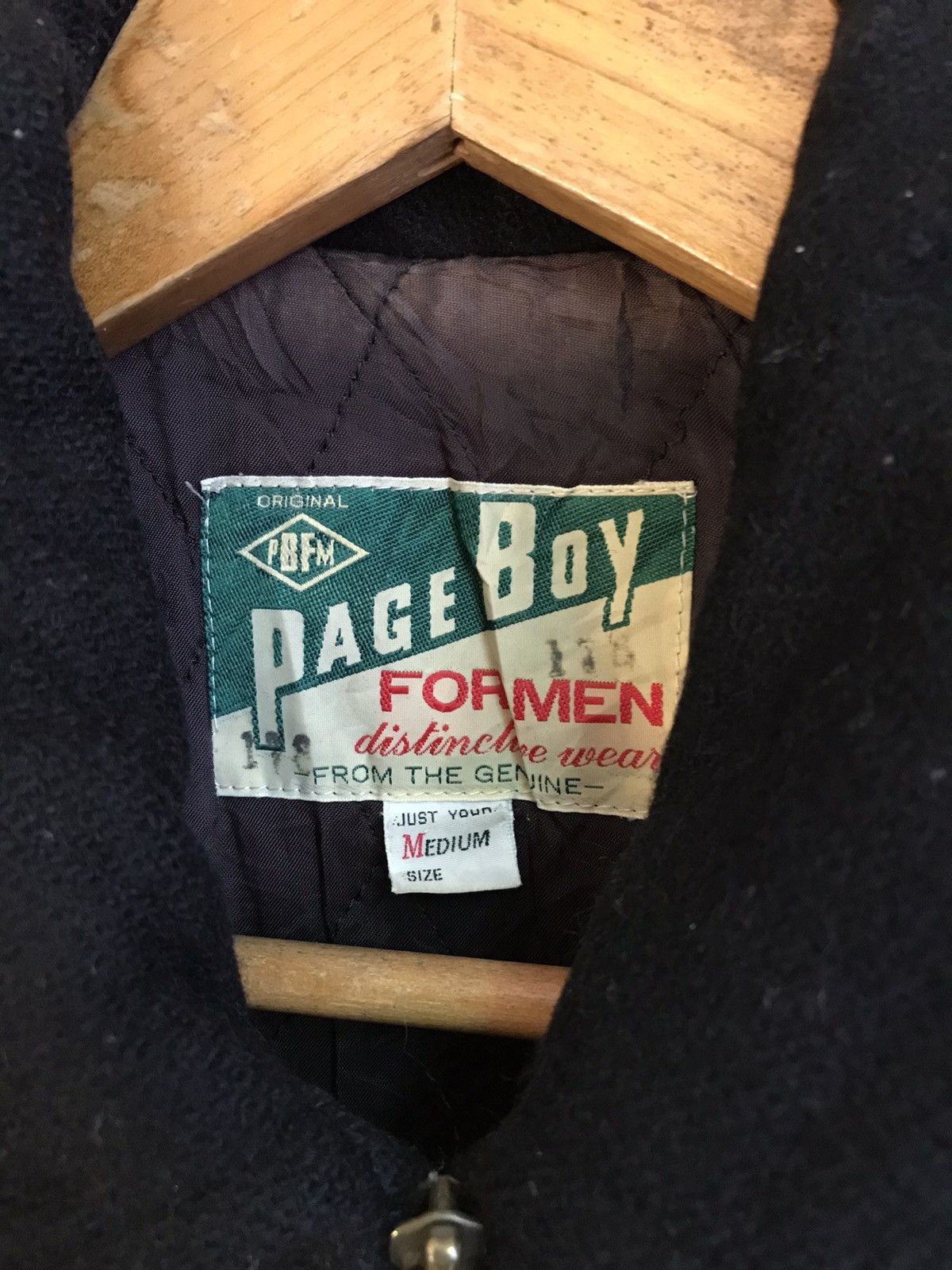 Other VINTAGE PAGE BOY FOR MEN WOOL VARSITY JACKET Size US L / EU 52-54 / 3 - 11 Thumbnail