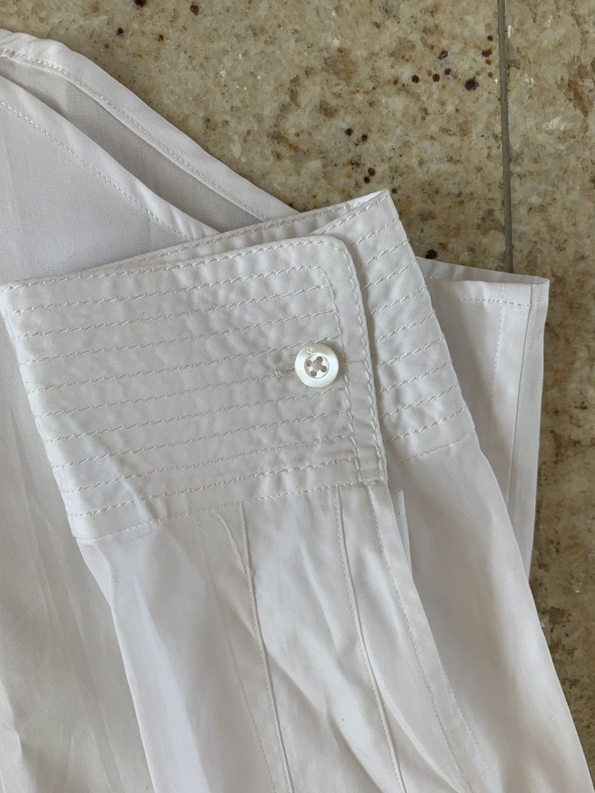 3.1 Phillip Lim Trapunto Stitch Button Up in White Size US L / EU 52-54 / 3 - 6 Thumbnail