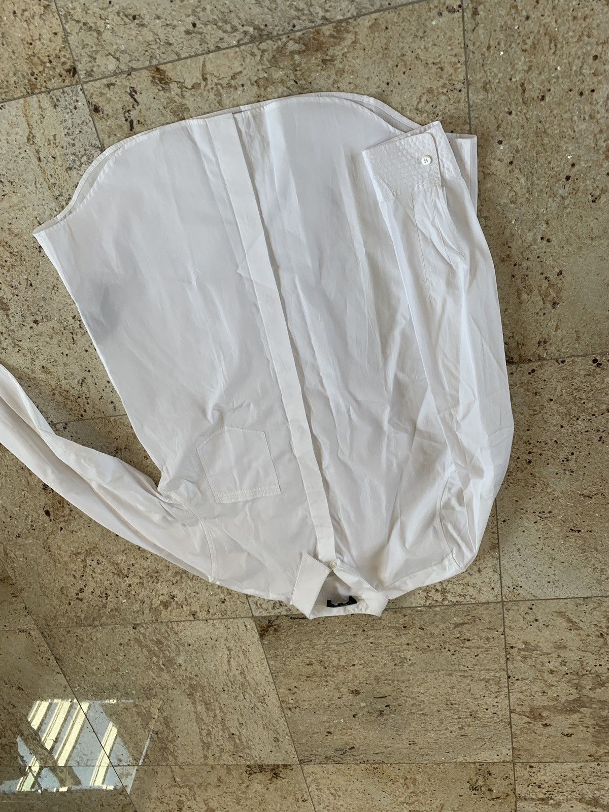 3.1 Phillip Lim Trapunto Stitch Button Up in White Size US L / EU 52-54 / 3 - 4 Thumbnail