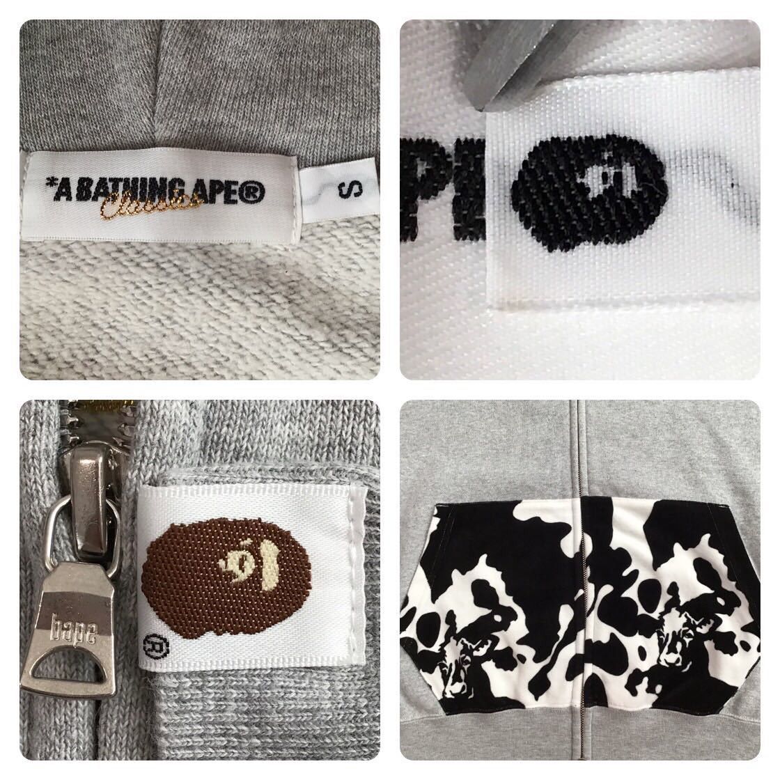Bape BAPE Holstein full zip hoodie a bathing ape NIGO Size US S / EU 44-46 / 1 - 9 Thumbnail