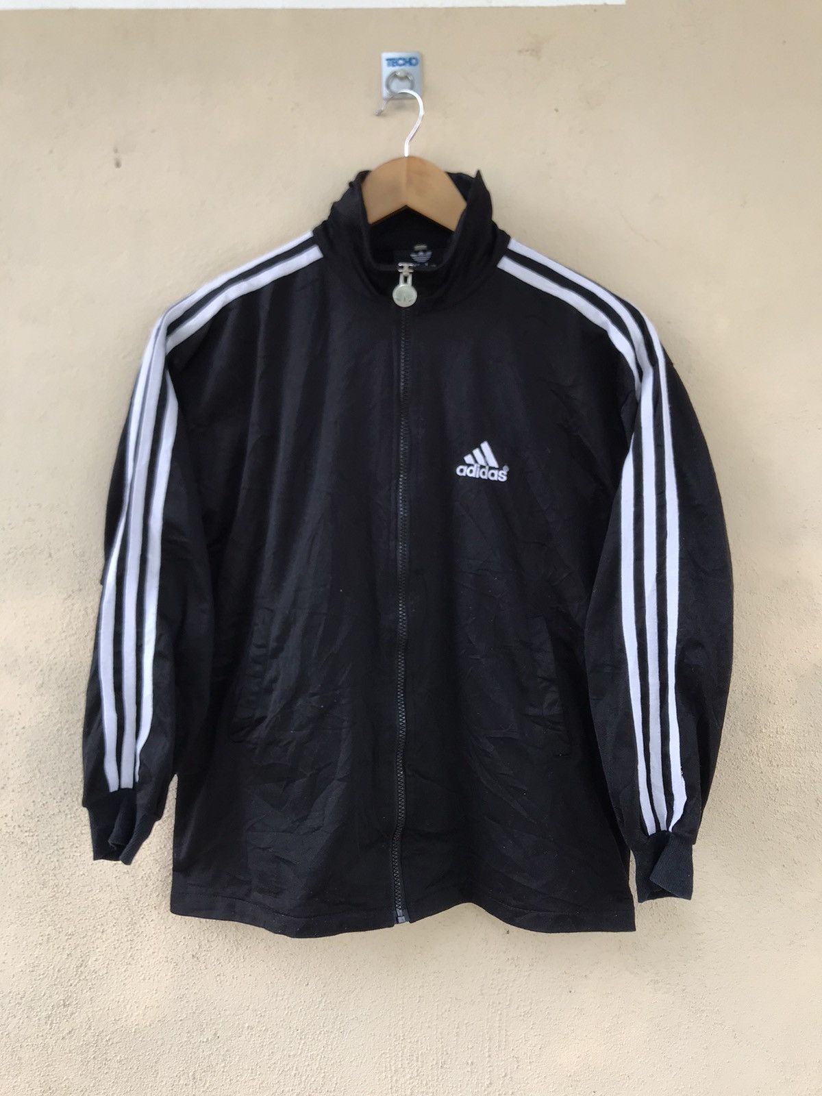 Adidas Vintage 90s Adidas Jacket Big Logo Training Size US S / EU 44-46 / 1 - 1 Thumbnail