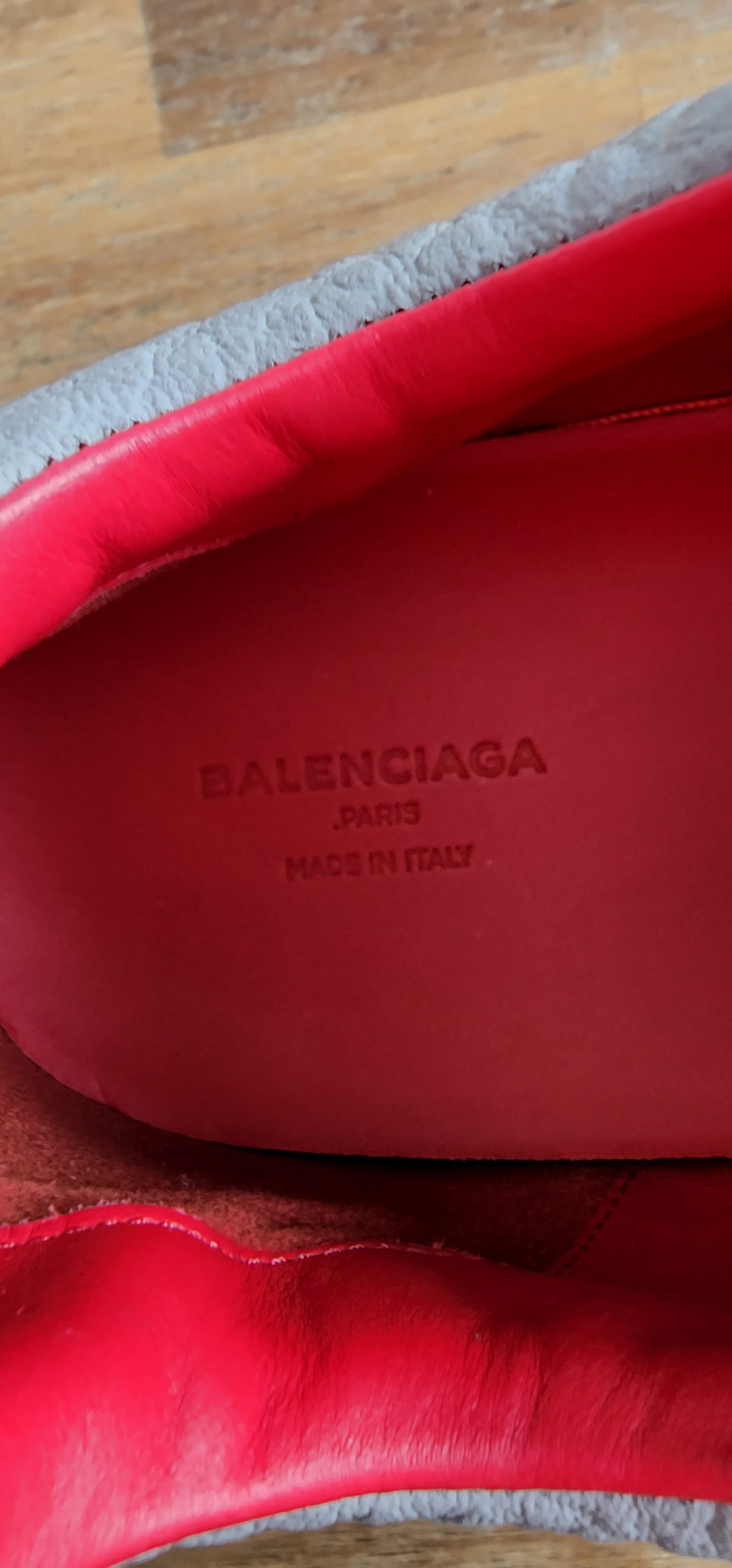 Balenciaga BALENCIAGA Arena gray low top leather sneakers 8 41 Size US 8 / EU 41 - 7 Thumbnail