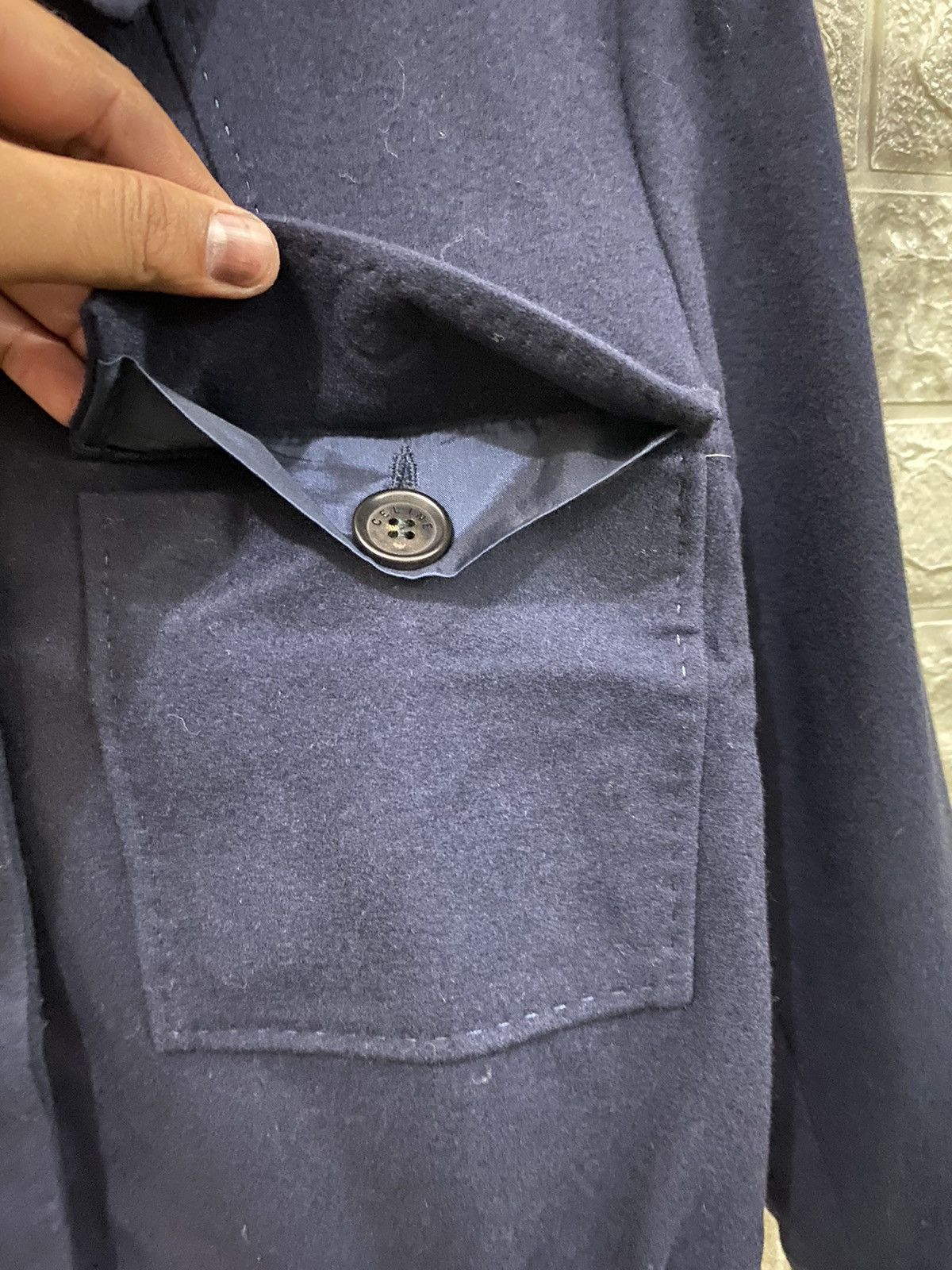 Celine Celine Modele Depose Cashmere & Wool Jacket Size M / US 6-8 / IT 42-44 - 12 Thumbnail