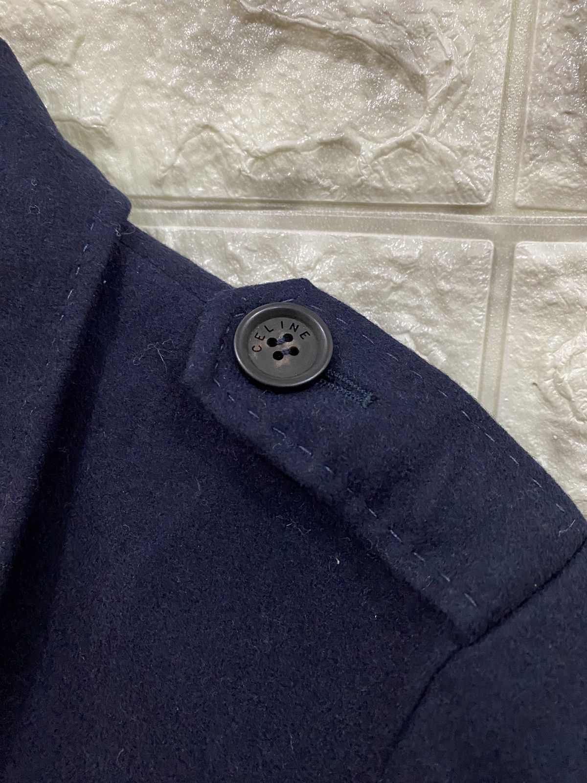Celine Celine Modele Depose Cashmere & Wool Jacket Size M / US 6-8 / IT 42-44 - 10 Thumbnail